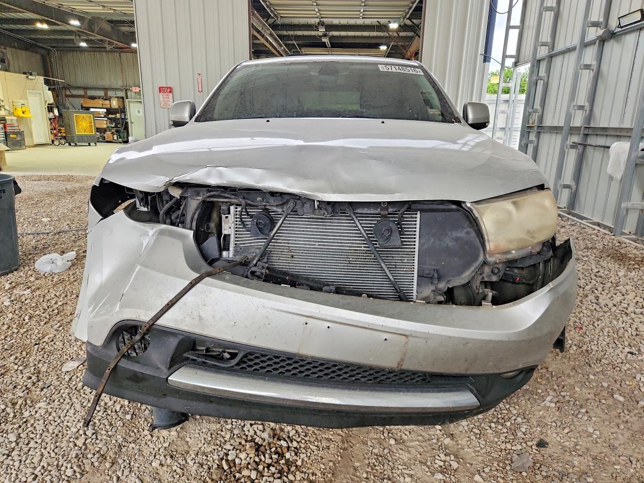 2012 Dodge Durango Crew Gray vin: 1C4RDJDGXCC163556