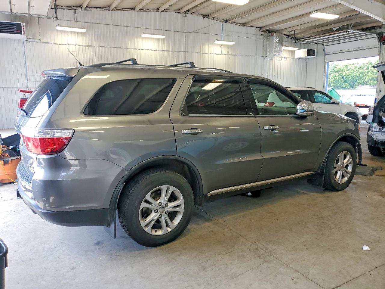 2012 Dodge Durango Crew Gray vin: 1C4RDJDGXCC187940