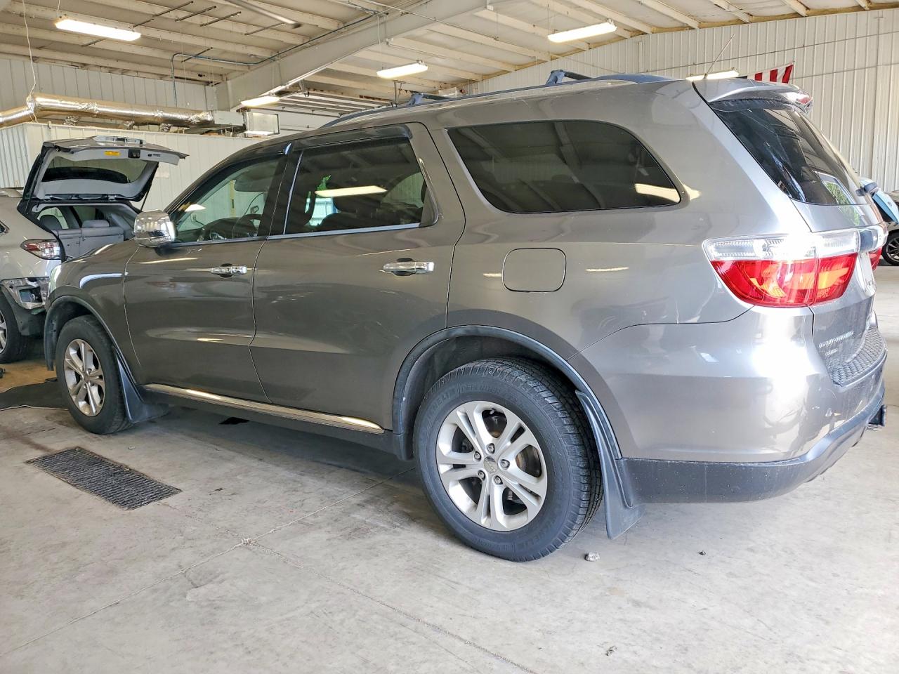 2012 Dodge Durango Crew Gray vin: 1C4RDJDGXCC187940