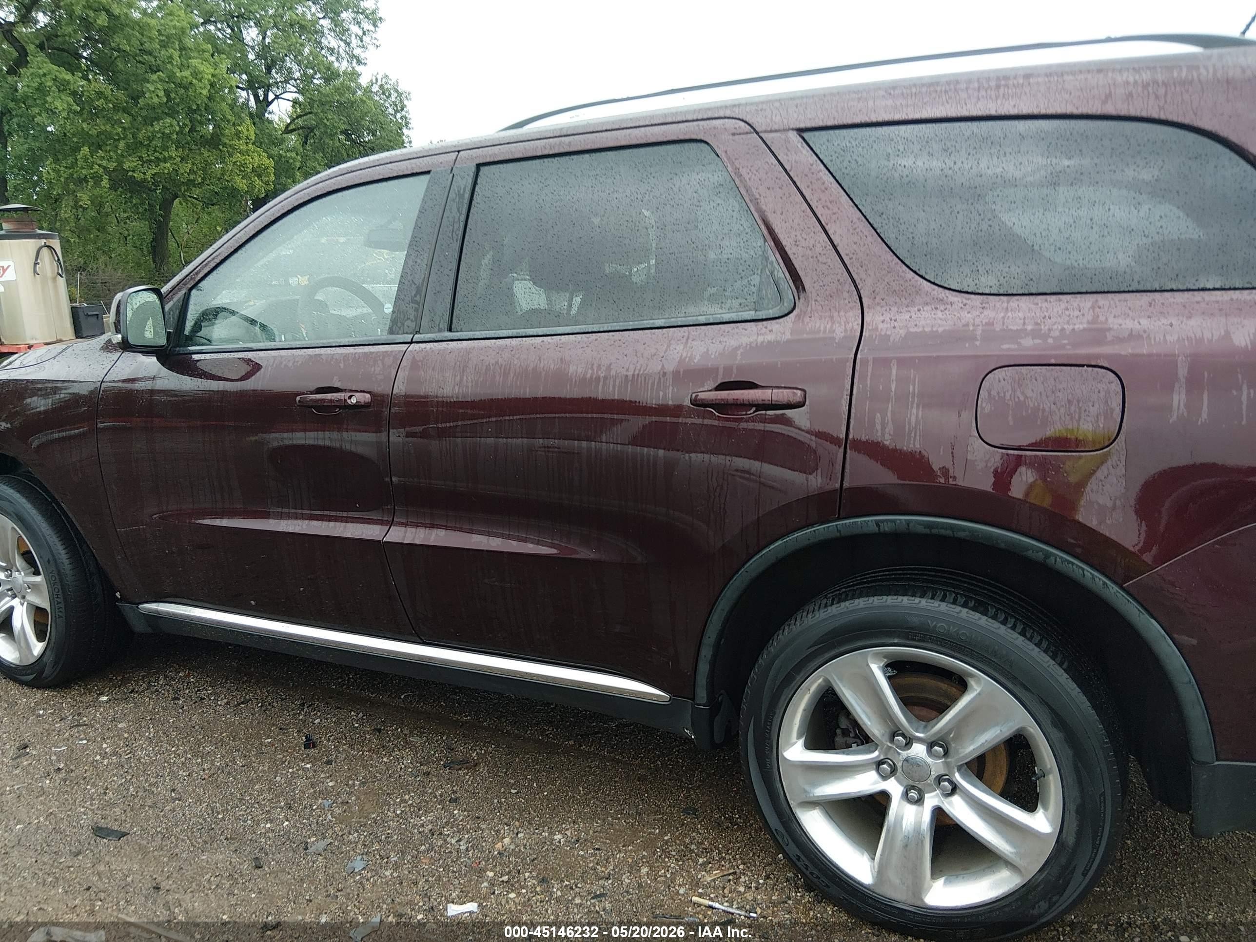 2012 Dodge Durango Crew Red vin: 1C4RDJDGXCC337268