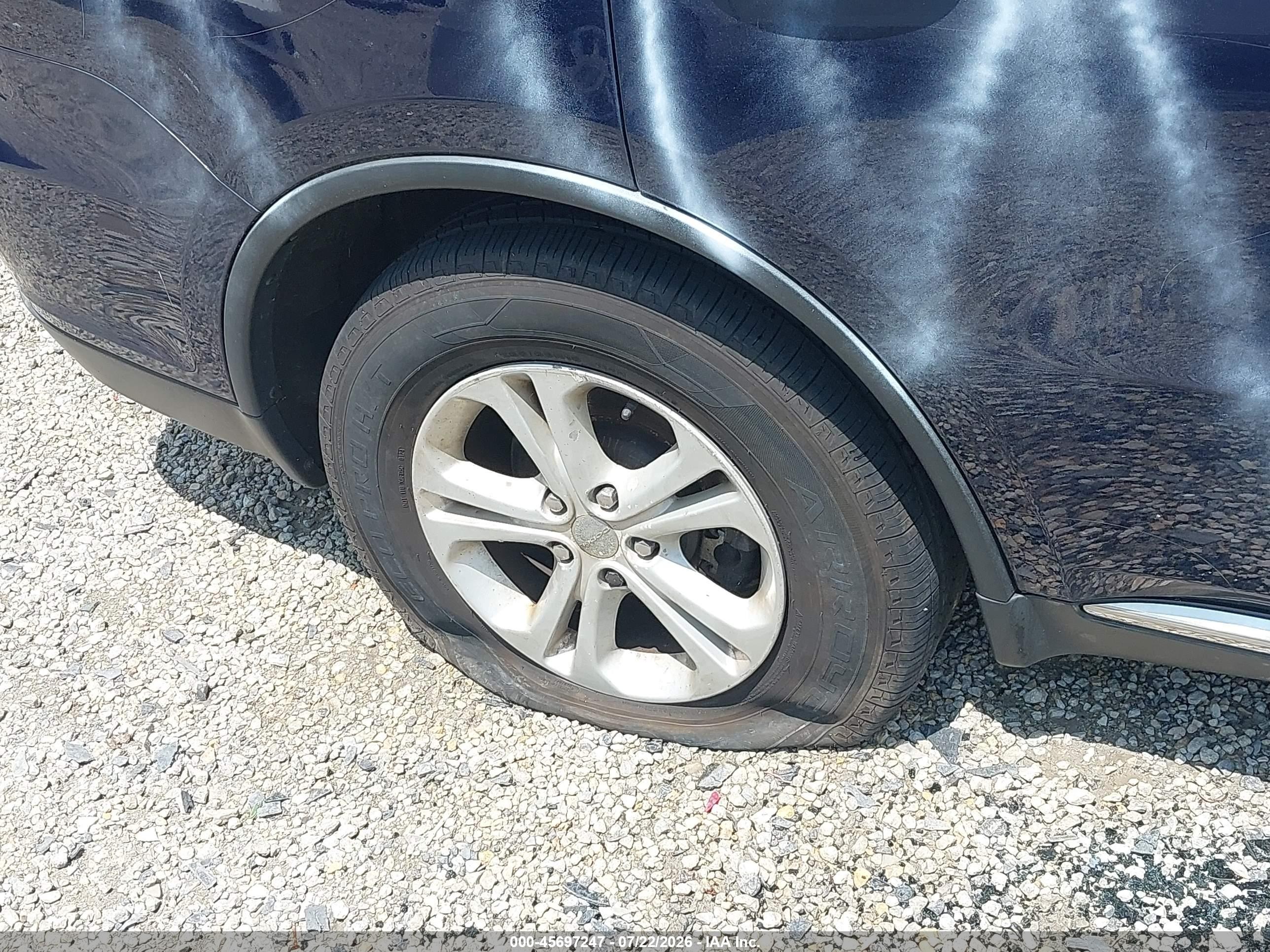 2013 Dodge Durango Crew Синий vin: 1C4RDJDGXDC616558
