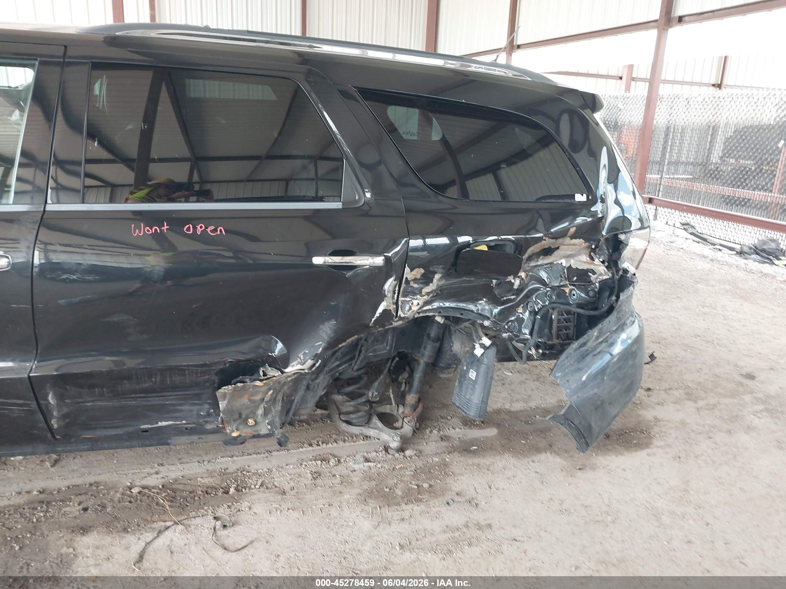 2013 Dodge Durango Crew Black vin: 1C4RDJDGXDC657482