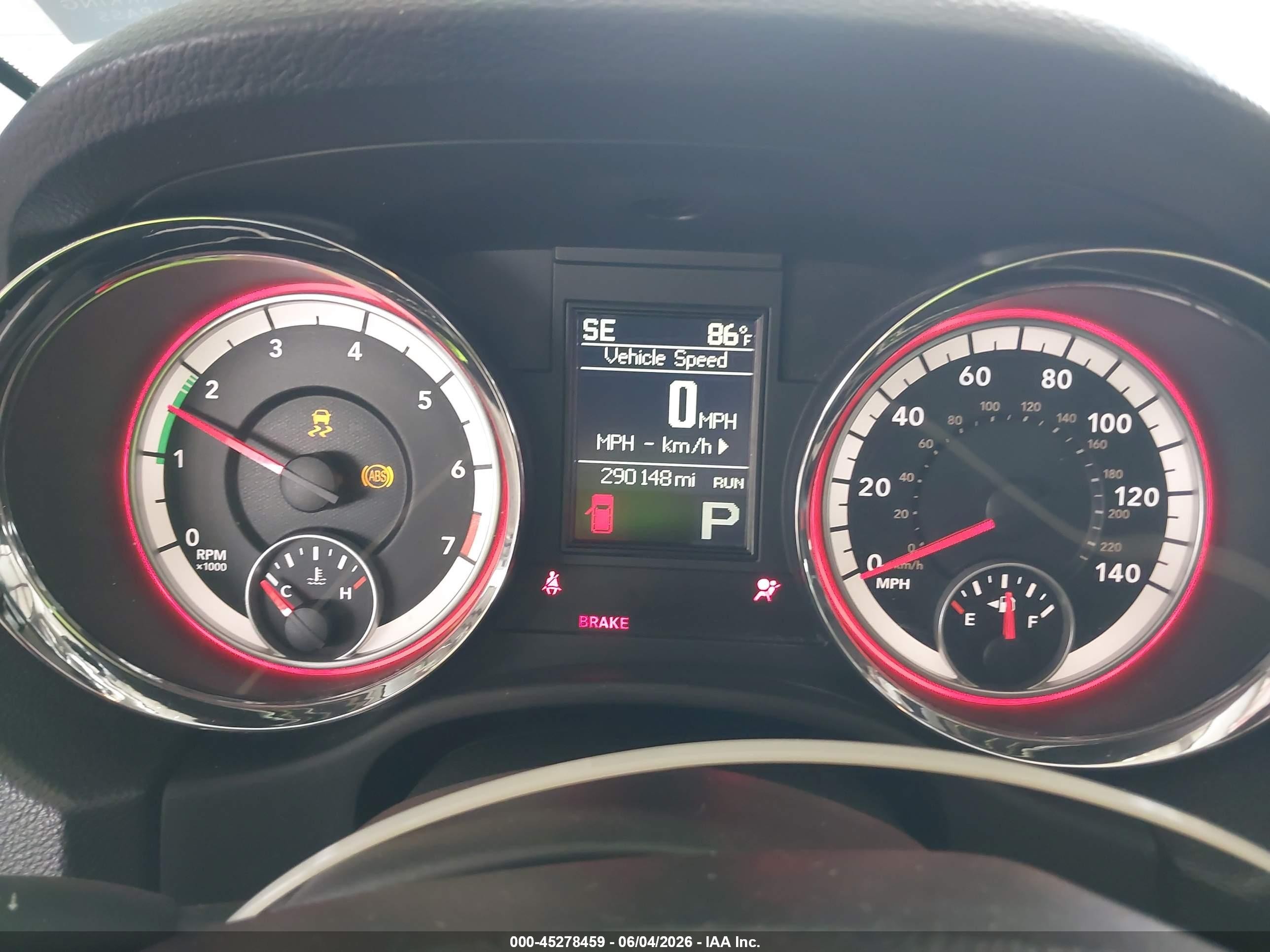 2013 Dodge Durango Crew Black vin: 1C4RDJDGXDC657482