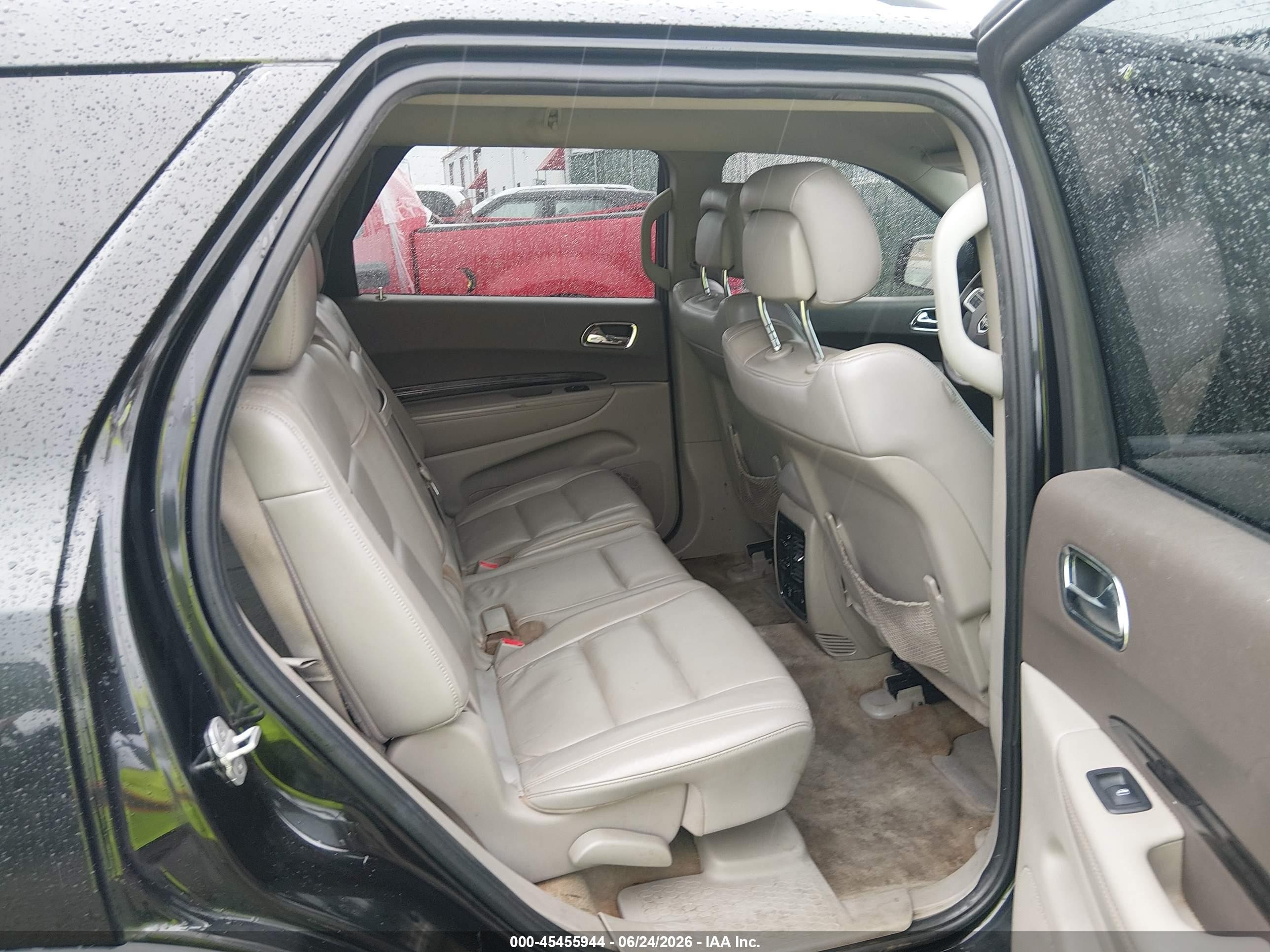 2013 Dodge Durango Crew Black vin: 1C4RDJDGXDC673357