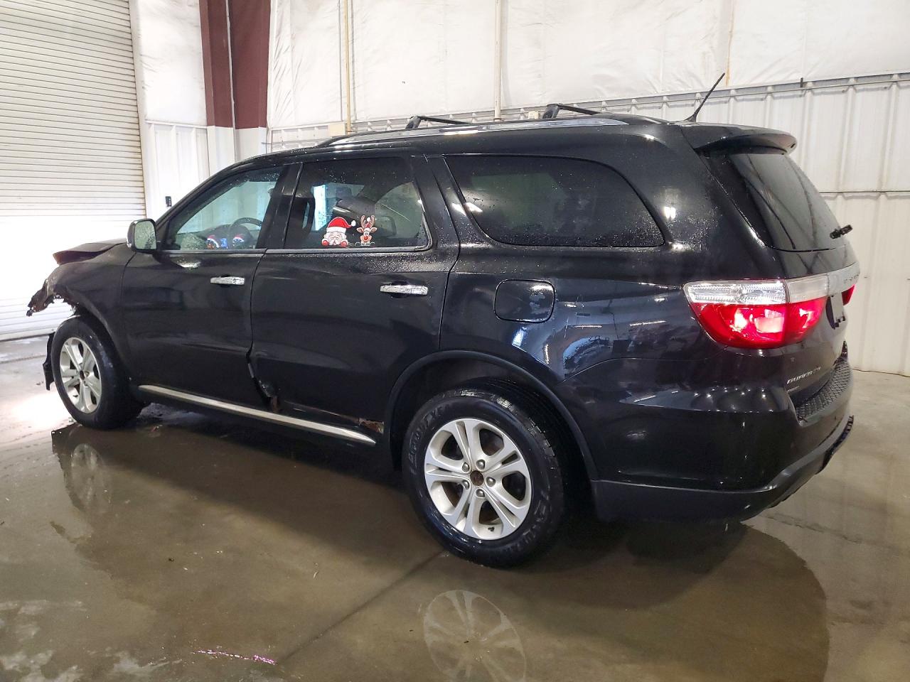 2013 Dodge Durango Crew Black vin: 1C4RDJDGXDC673374