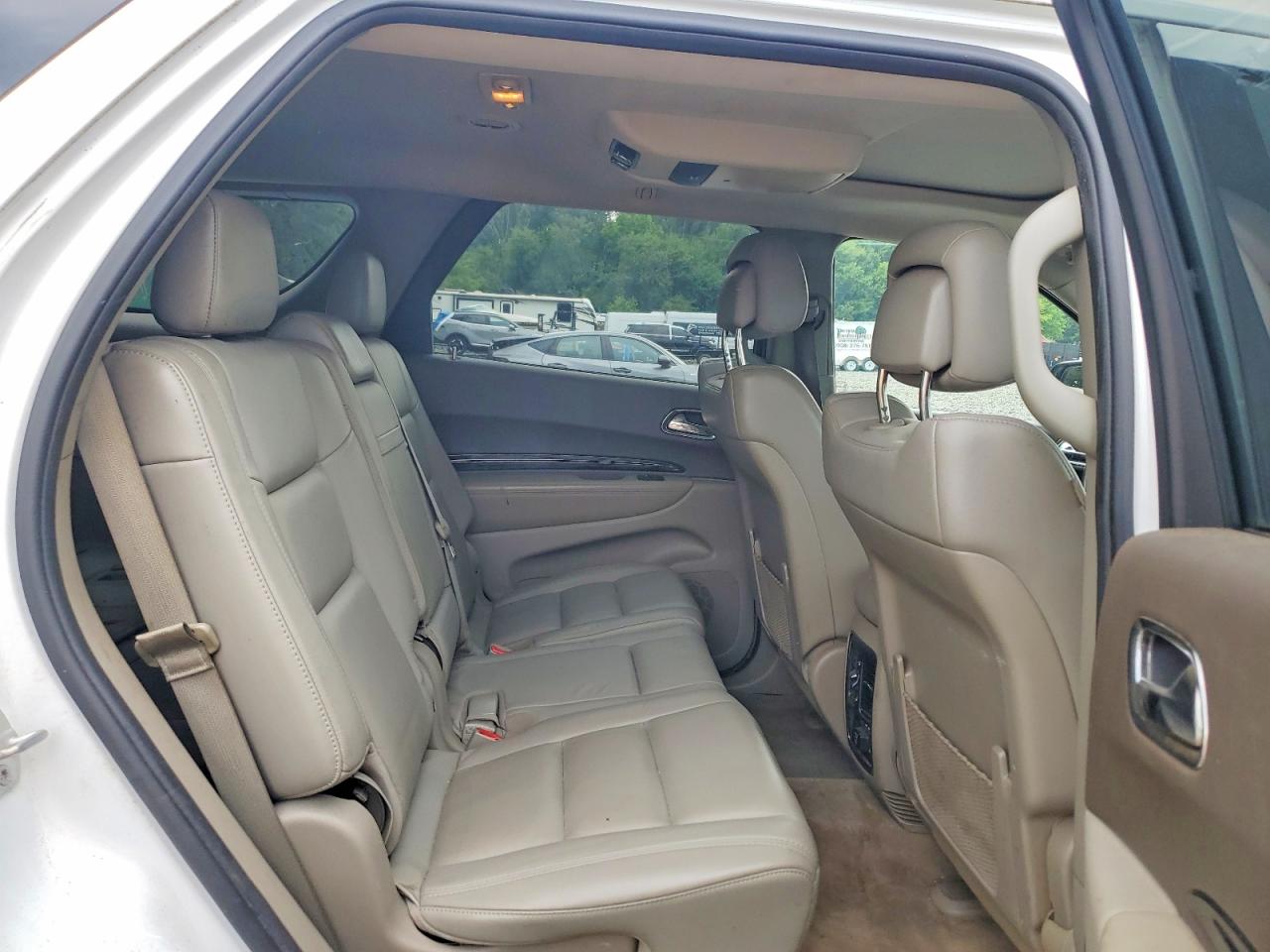 2013 Dodge Durango Crew White vin: 1C4RDJDGXDC677439