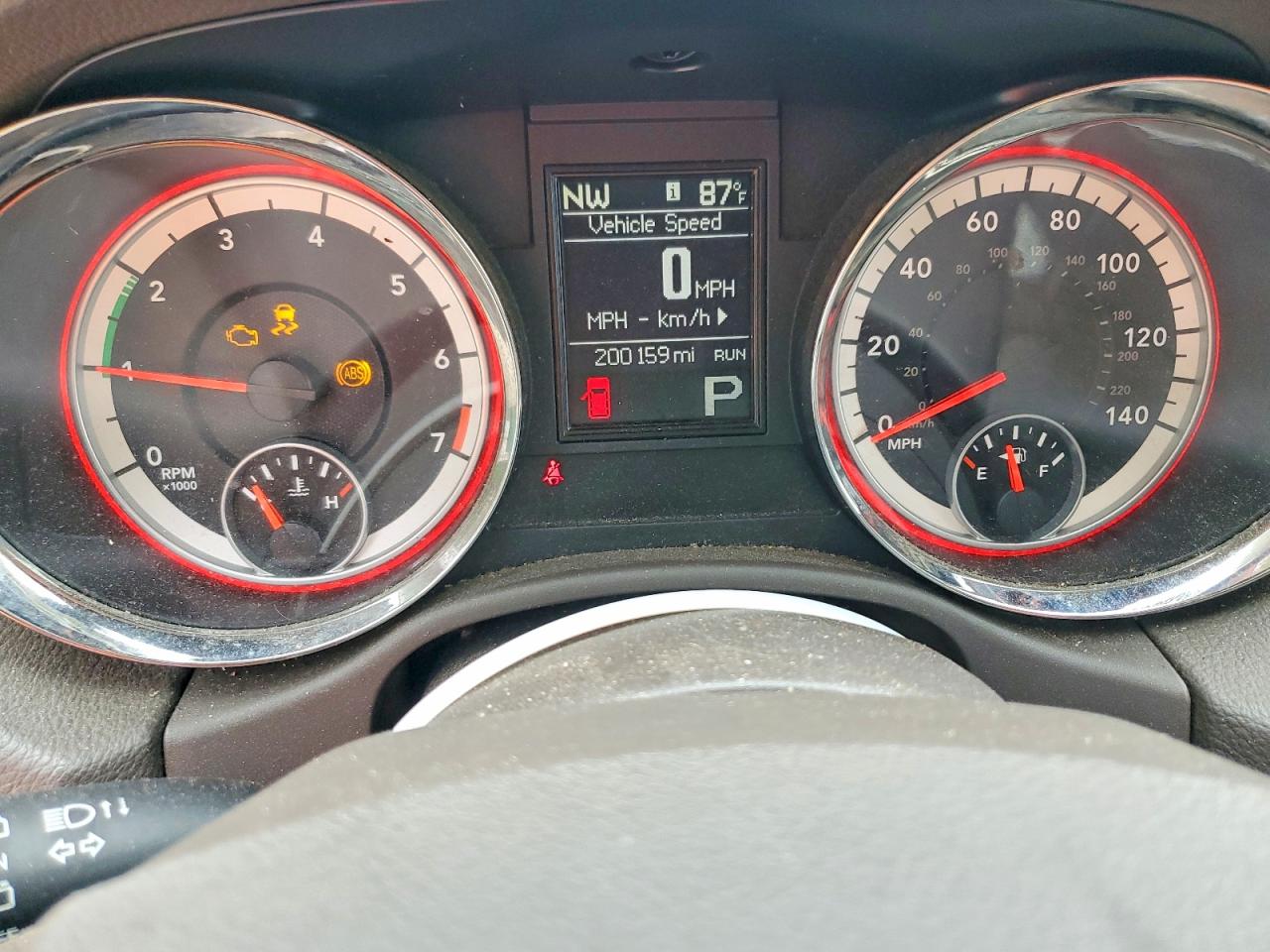2013 Dodge Durango Crew White vin: 1C4RDJDGXDC677439