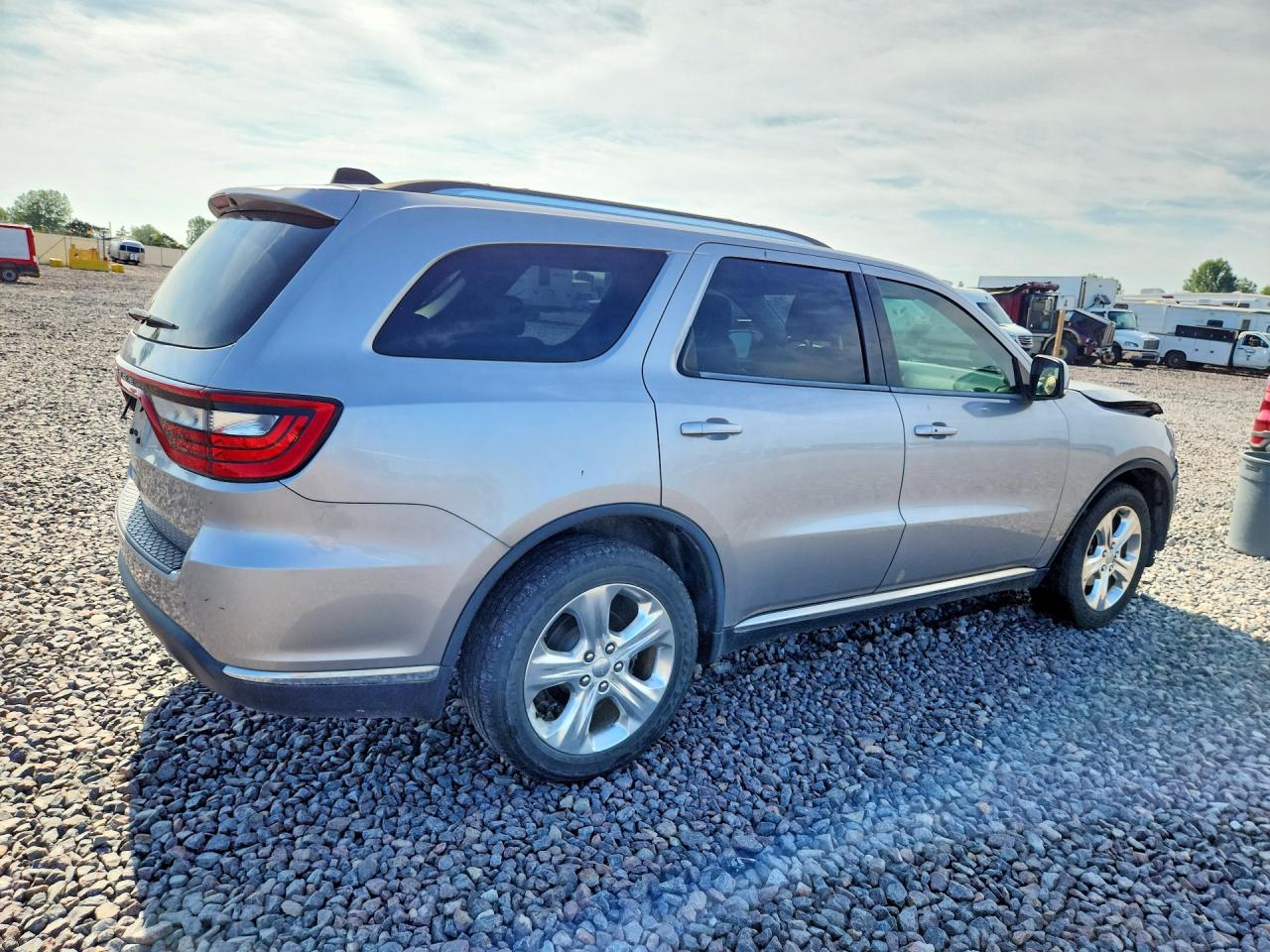 2014 Dodge Durango Limited Silver vin: 1C4RDJDGXEC336768