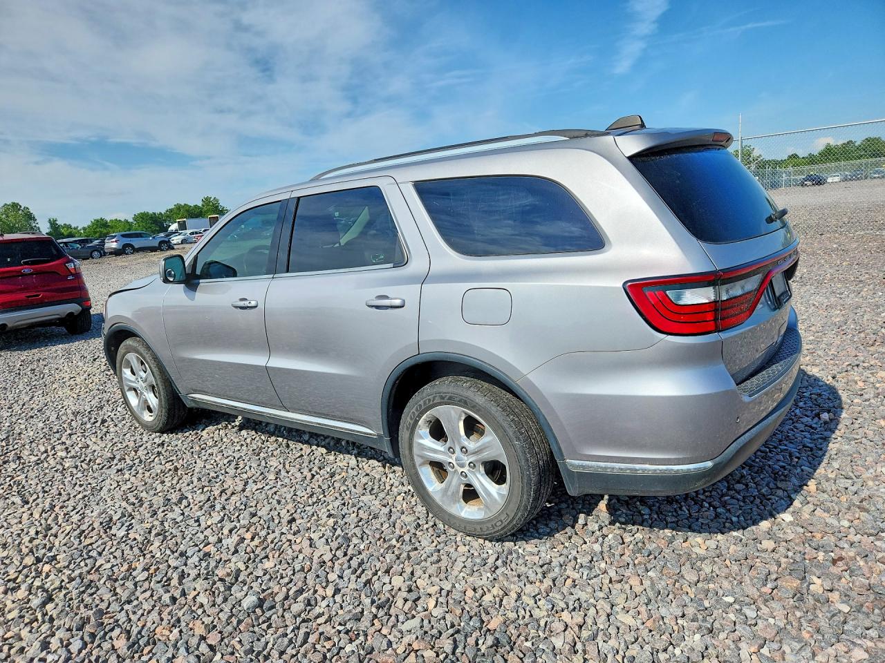 2014 Dodge Durango Limited Silver vin: 1C4RDJDGXEC336768