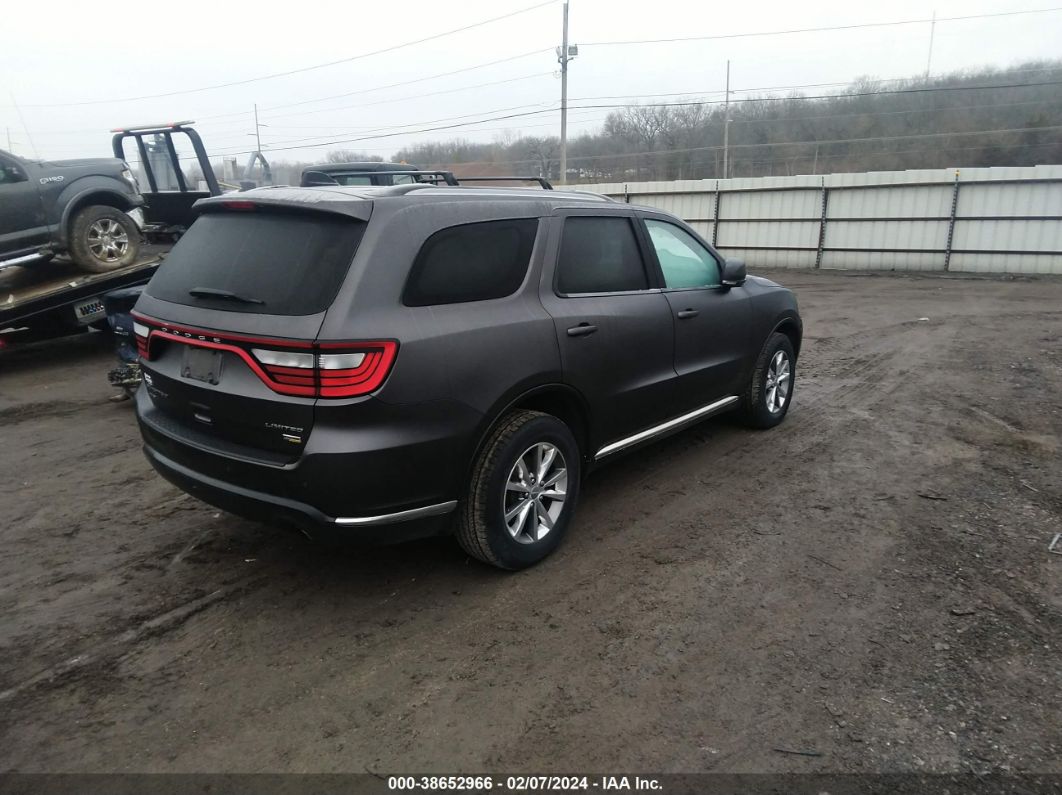 2014 Dodge Durango Limited Gray vin: 1C4RDJDGXEC451063