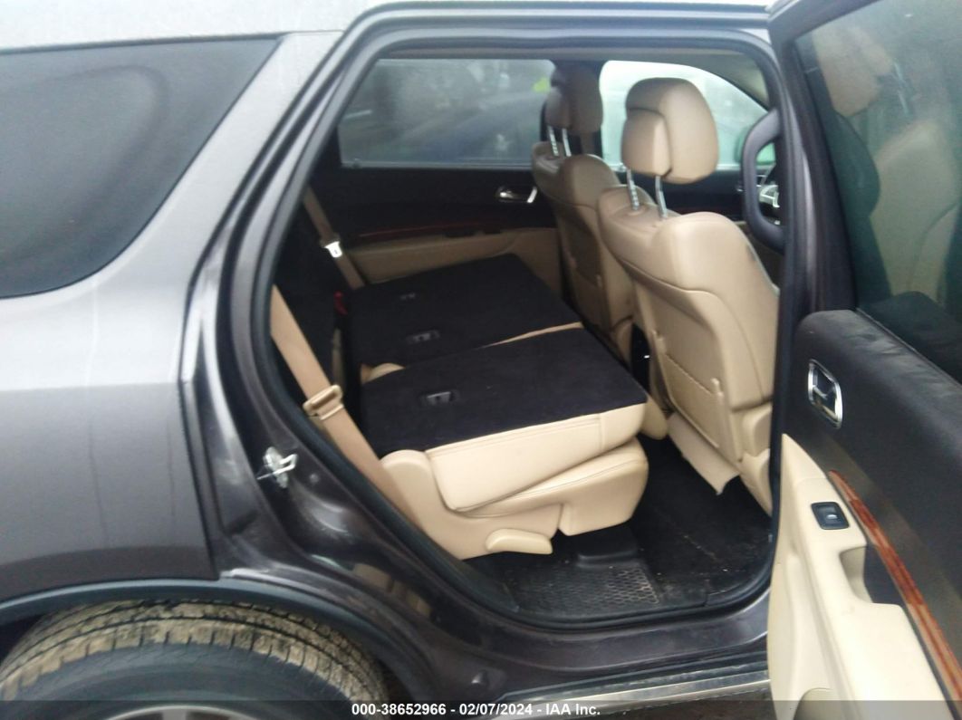 2014 Dodge Durango Limited Gray vin: 1C4RDJDGXEC451063