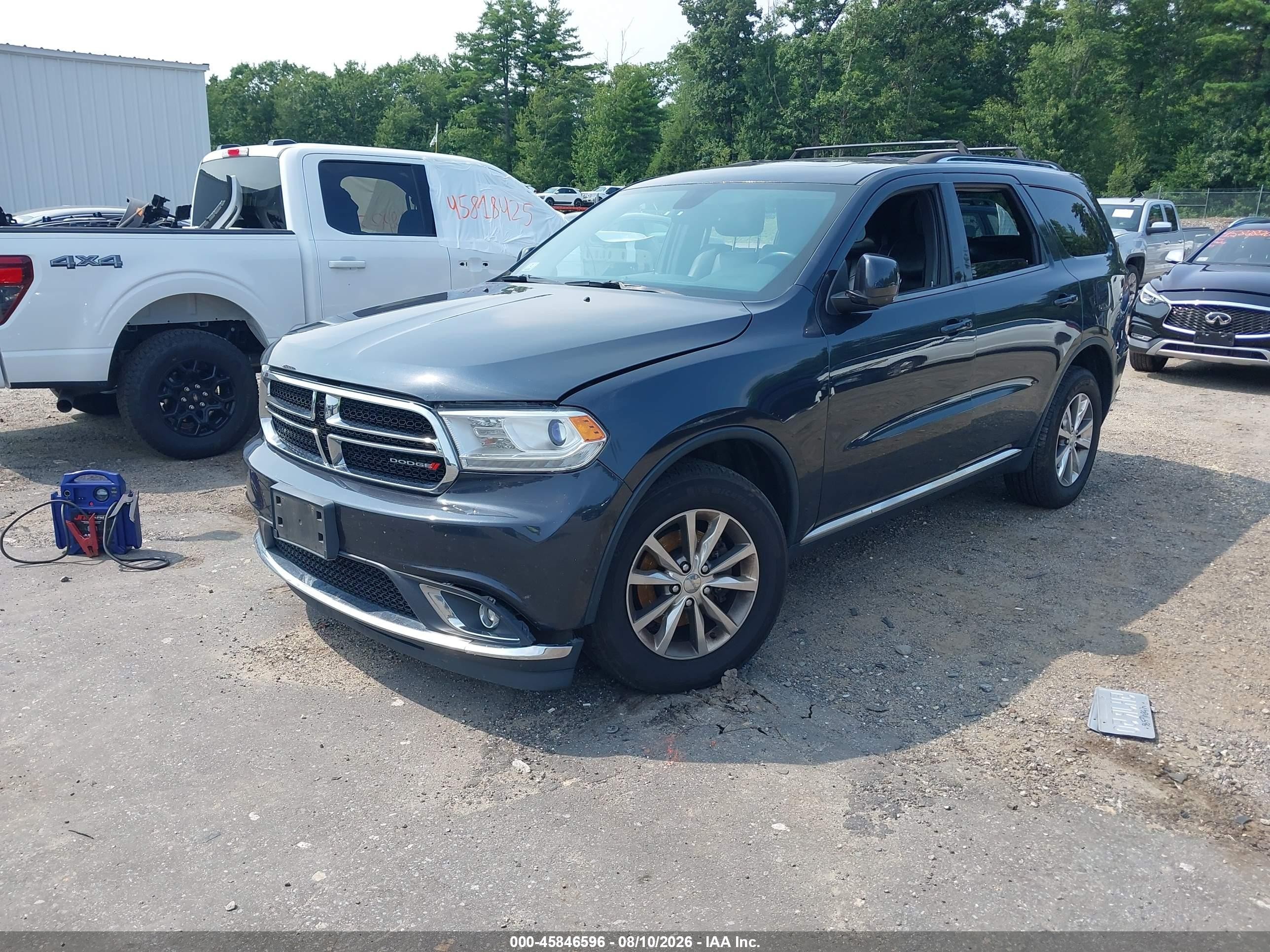 2014 Dodge Durango Limited Blue vin: 1C4RDJDGXEC451077