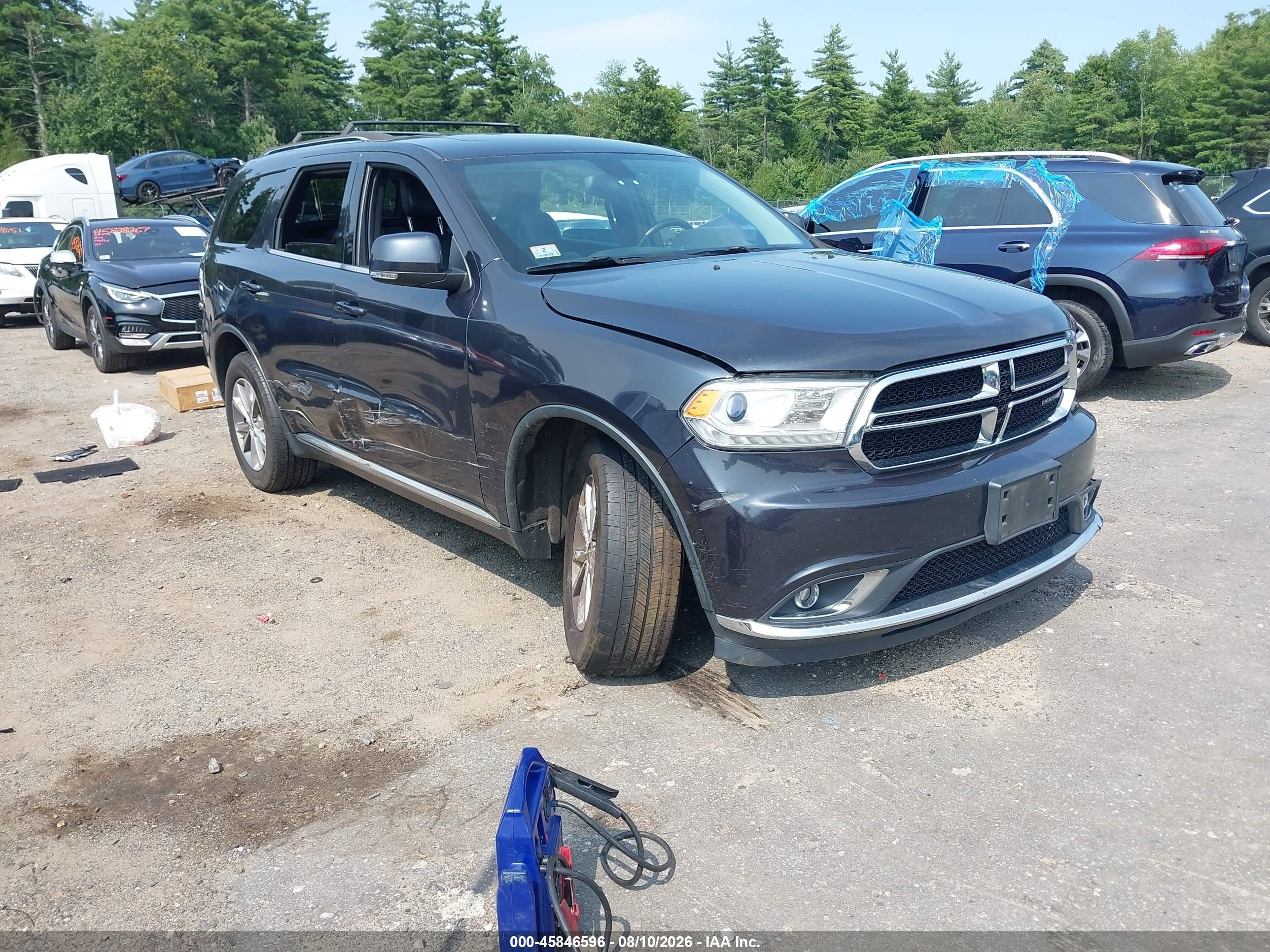 2014 Dodge Durango Limited Blue vin: 1C4RDJDGXEC451077