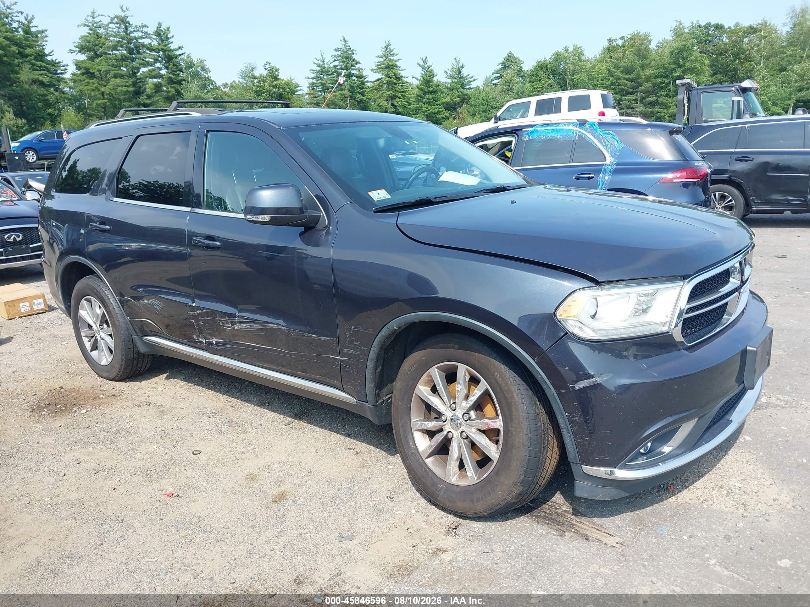2014 Dodge Durango Limited Blue vin: 1C4RDJDGXEC451077