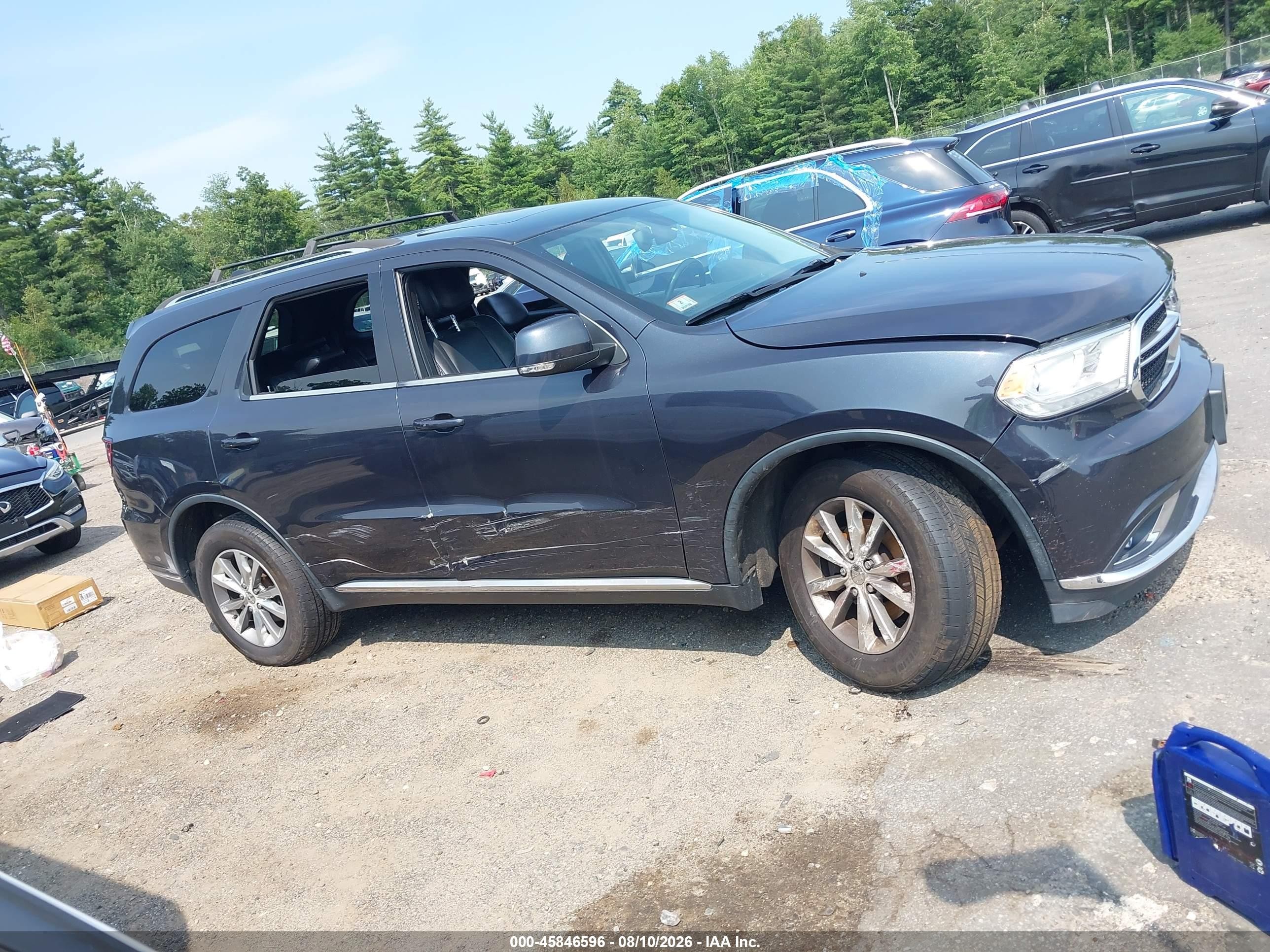2014 Dodge Durango Limited Blue vin: 1C4RDJDGXEC451077