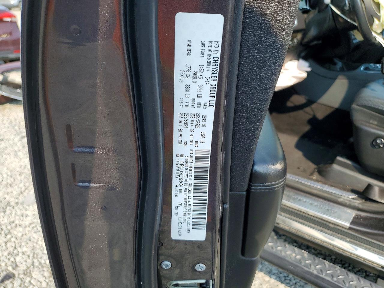 2014 Dodge Durango Limited Gray vin: 1C4RDJDGXEC520494