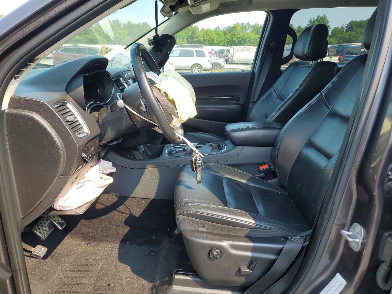 2014 Dodge Durango Limited Gray vin: 1C4RDJDGXEC520494