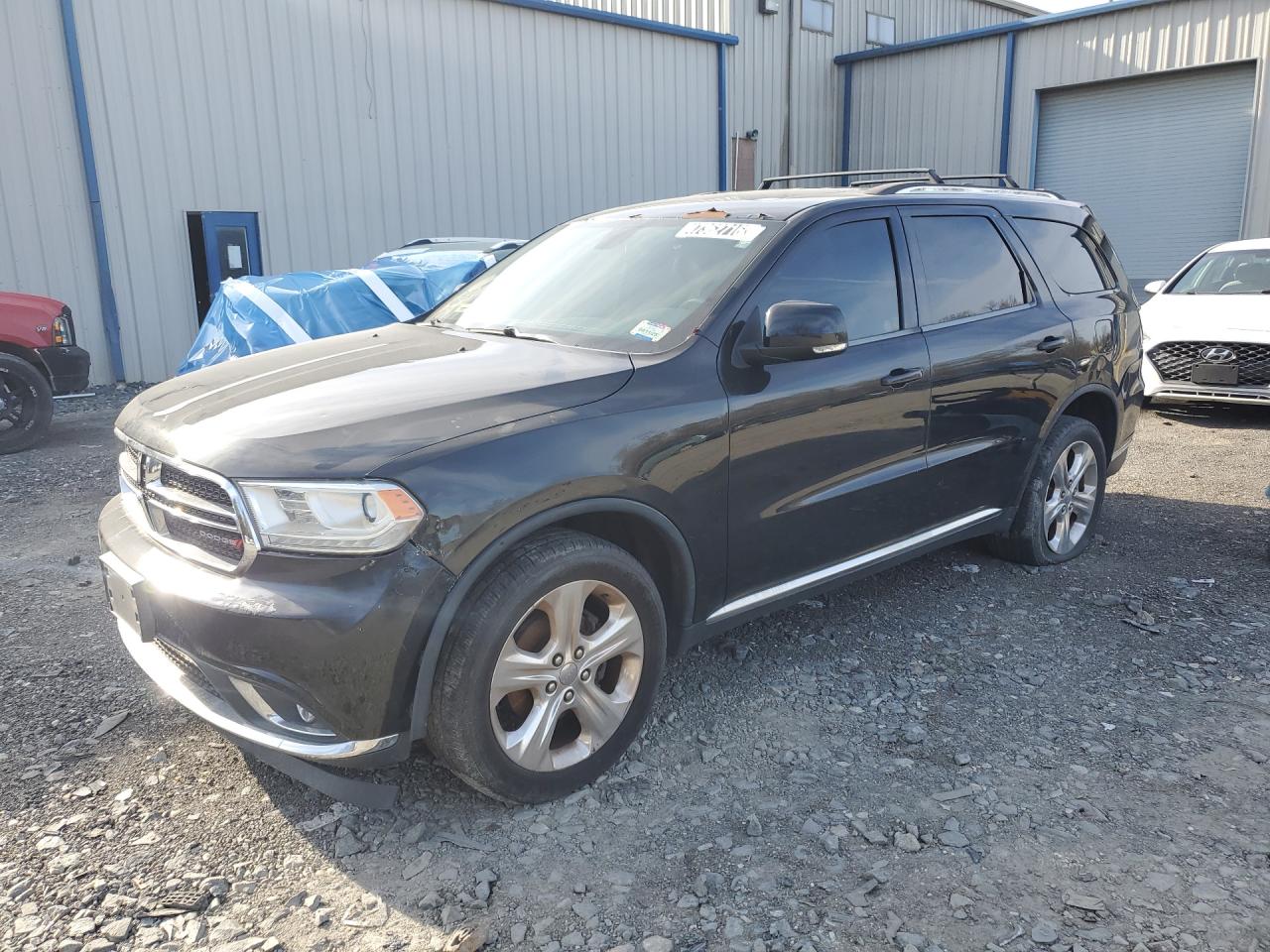 2014 Dodge Durango Limited Black vin: 1C4RDJDGXEC520690 Damage: Front Bumper/Cover, Broken, Replacement Required