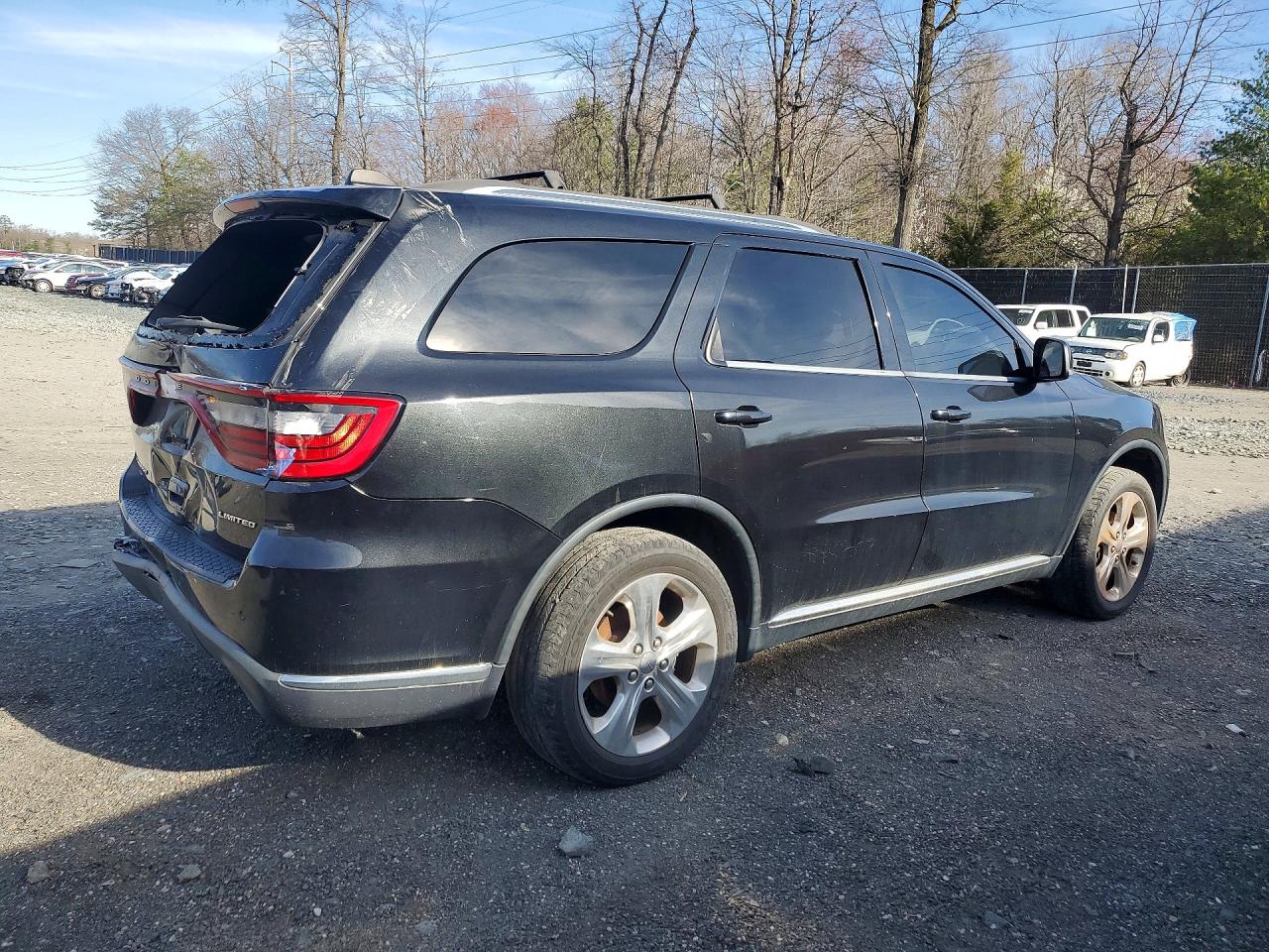 2014 Dodge Durango Limited Black vin: 1C4RDJDGXEC520690