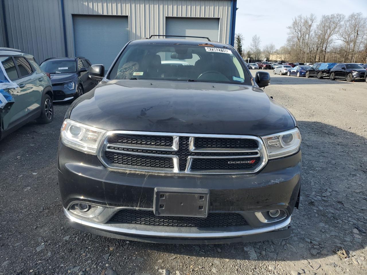 2014 Dodge Durango Limited Black vin: 1C4RDJDGXEC520690 Damage: Front Valance, Broken, Replacement Required