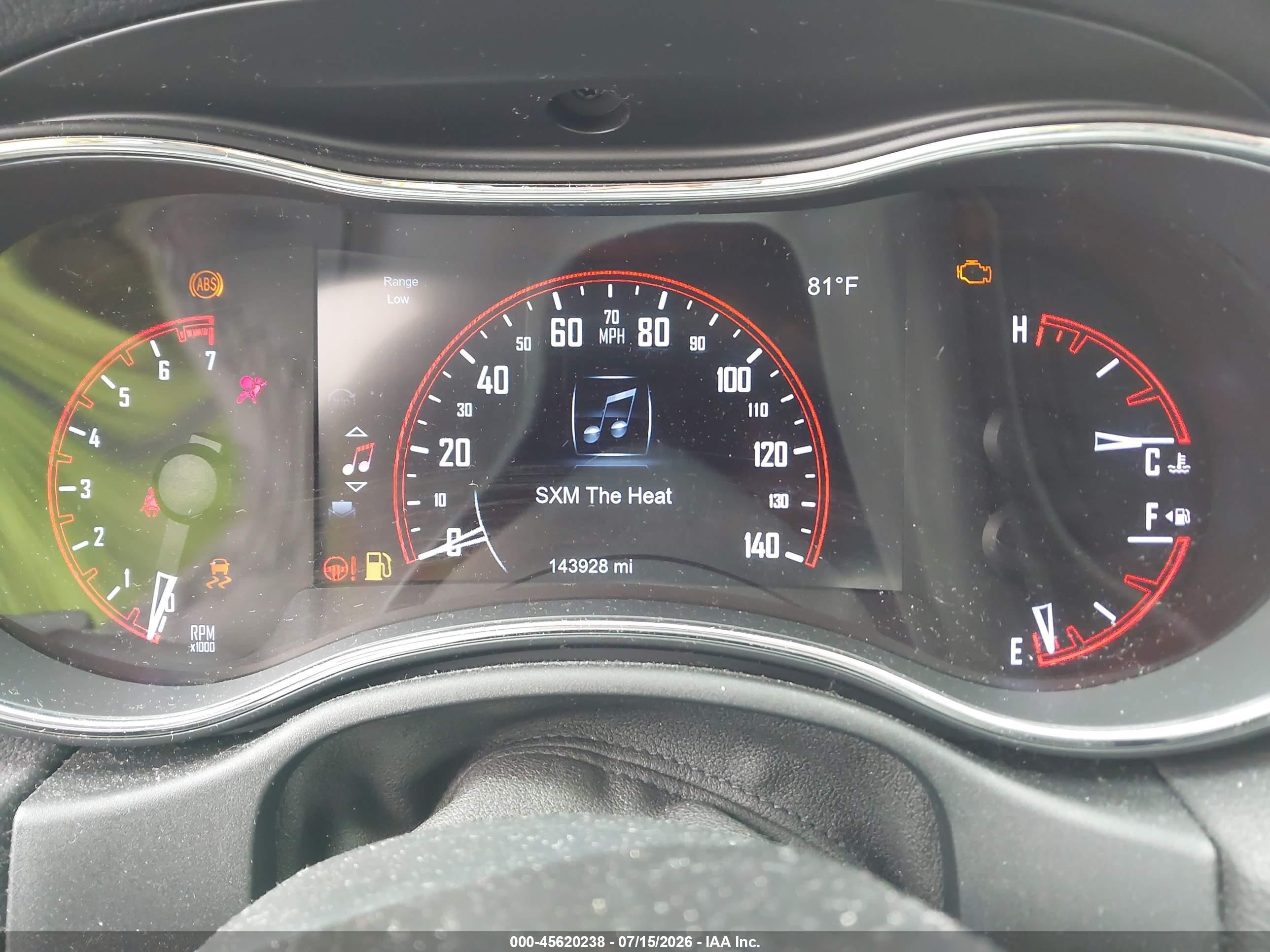 2014 Dodge Durango Limited Silver vin: 1C4RDJDGXEC973482