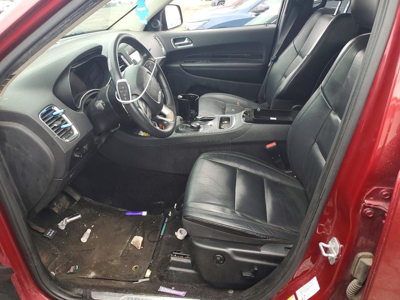 2014 Dodge Durango Limited Maroon vin: 1C4RDJDGXEC978889