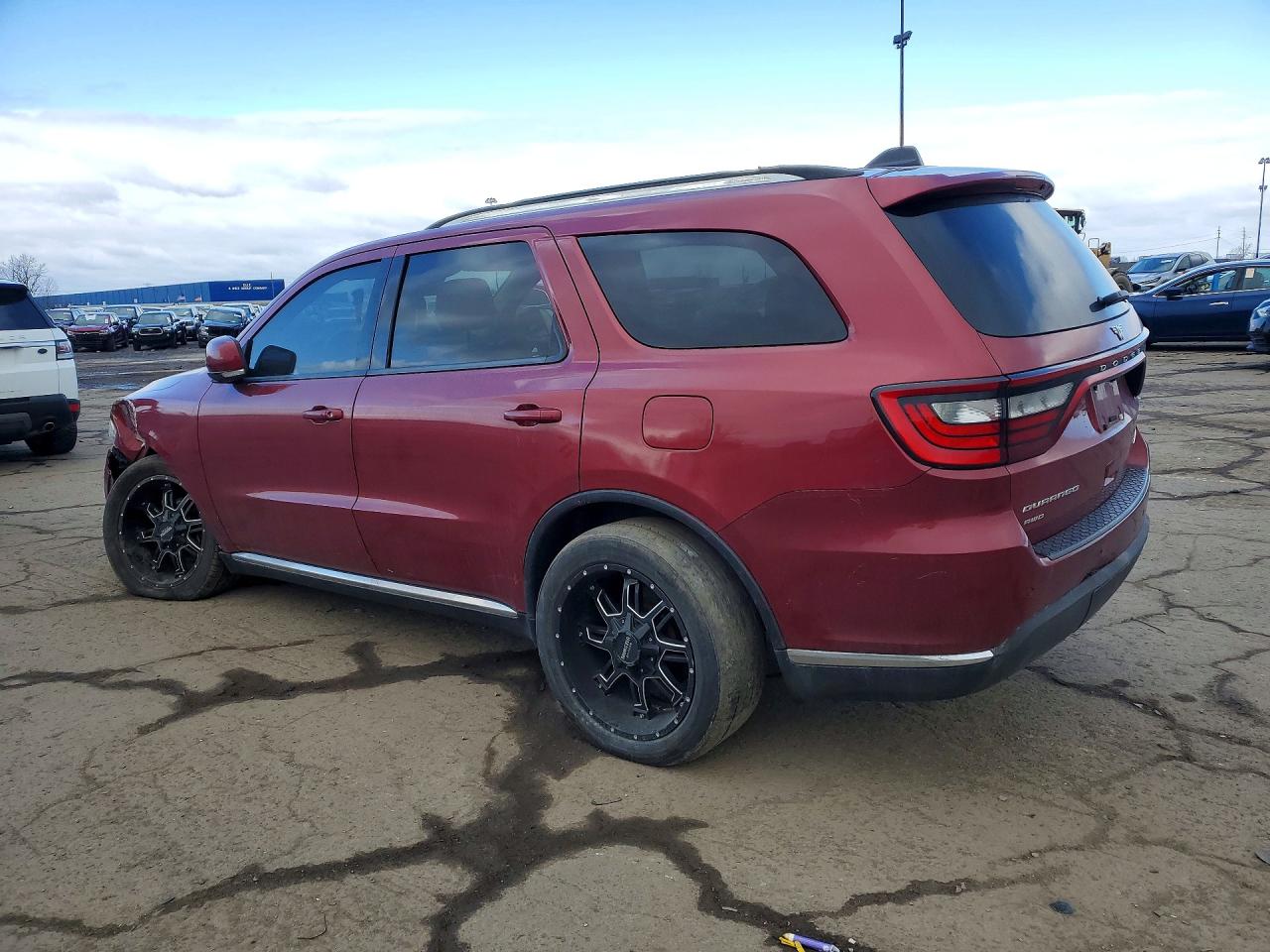 2014 Dodge Durango Limited Maroon vin: 1C4RDJDGXEC978889