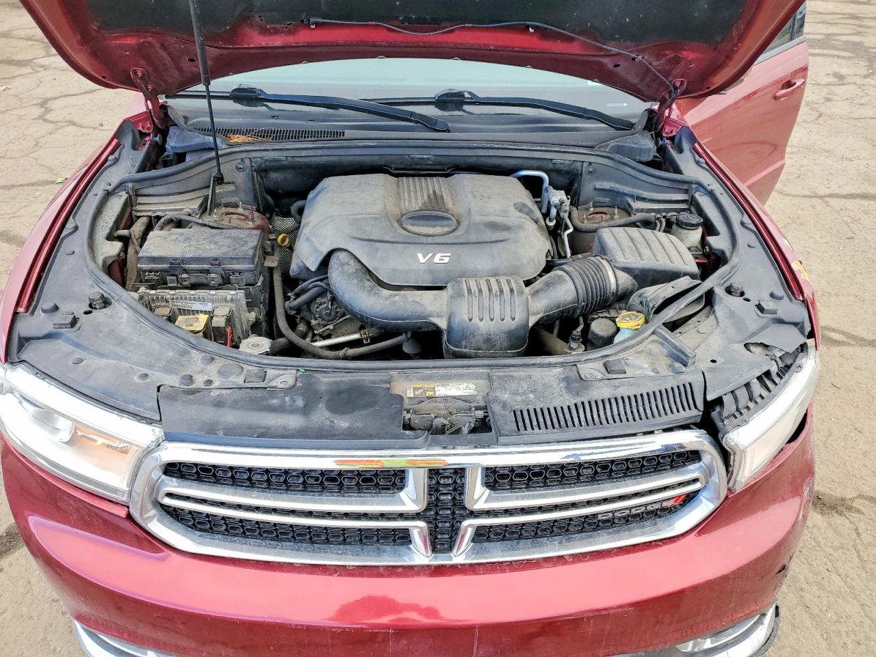 2014 Dodge Durango Limited Maroon vin: 1C4RDJDGXEC978889