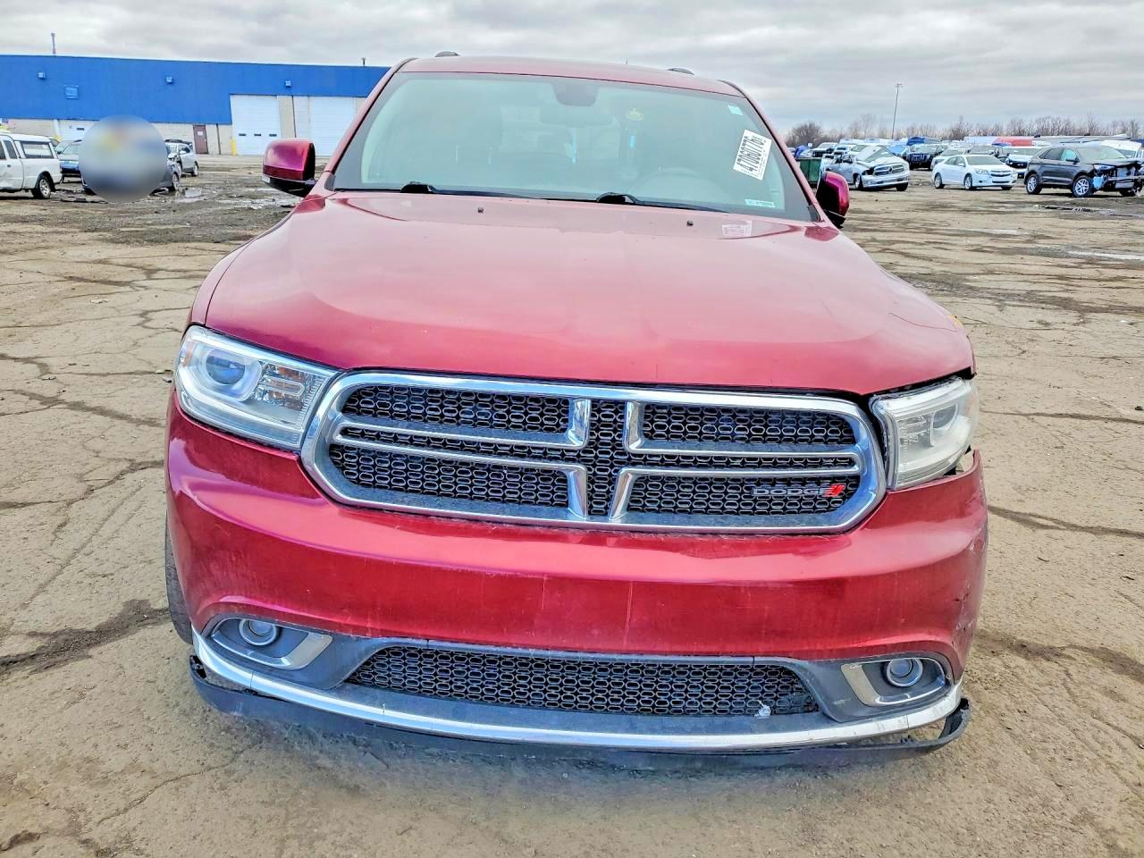 2014 Dodge Durango Limited Maroon vin: 1C4RDJDGXEC978889