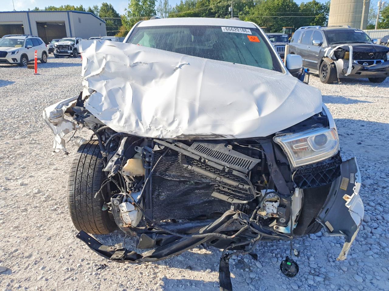 2015 Dodge Durango Limited White vin: 1C4RDJDGXFC186615