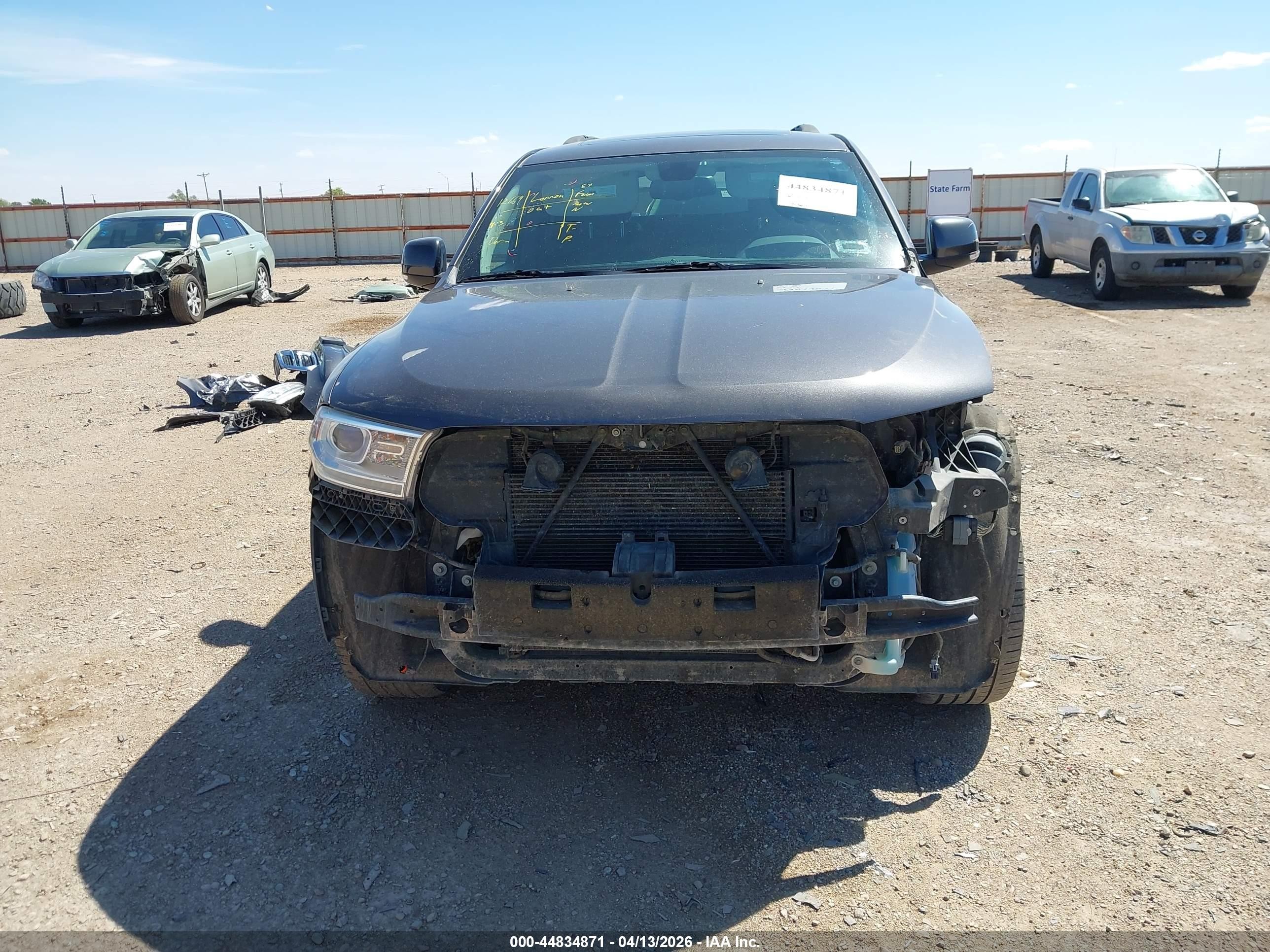 2015 Dodge Durango Limited Gray vin: 1C4RDJDGXFC745872