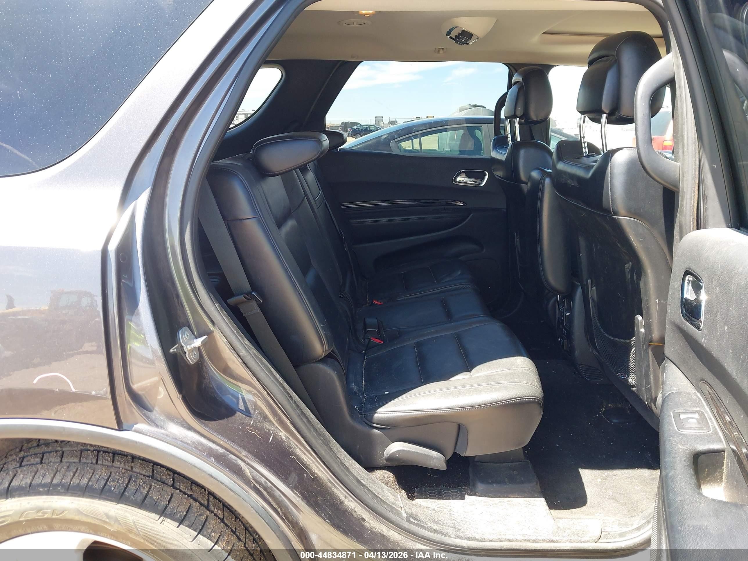 2015 Dodge Durango Limited Gray vin: 1C4RDJDGXFC745872