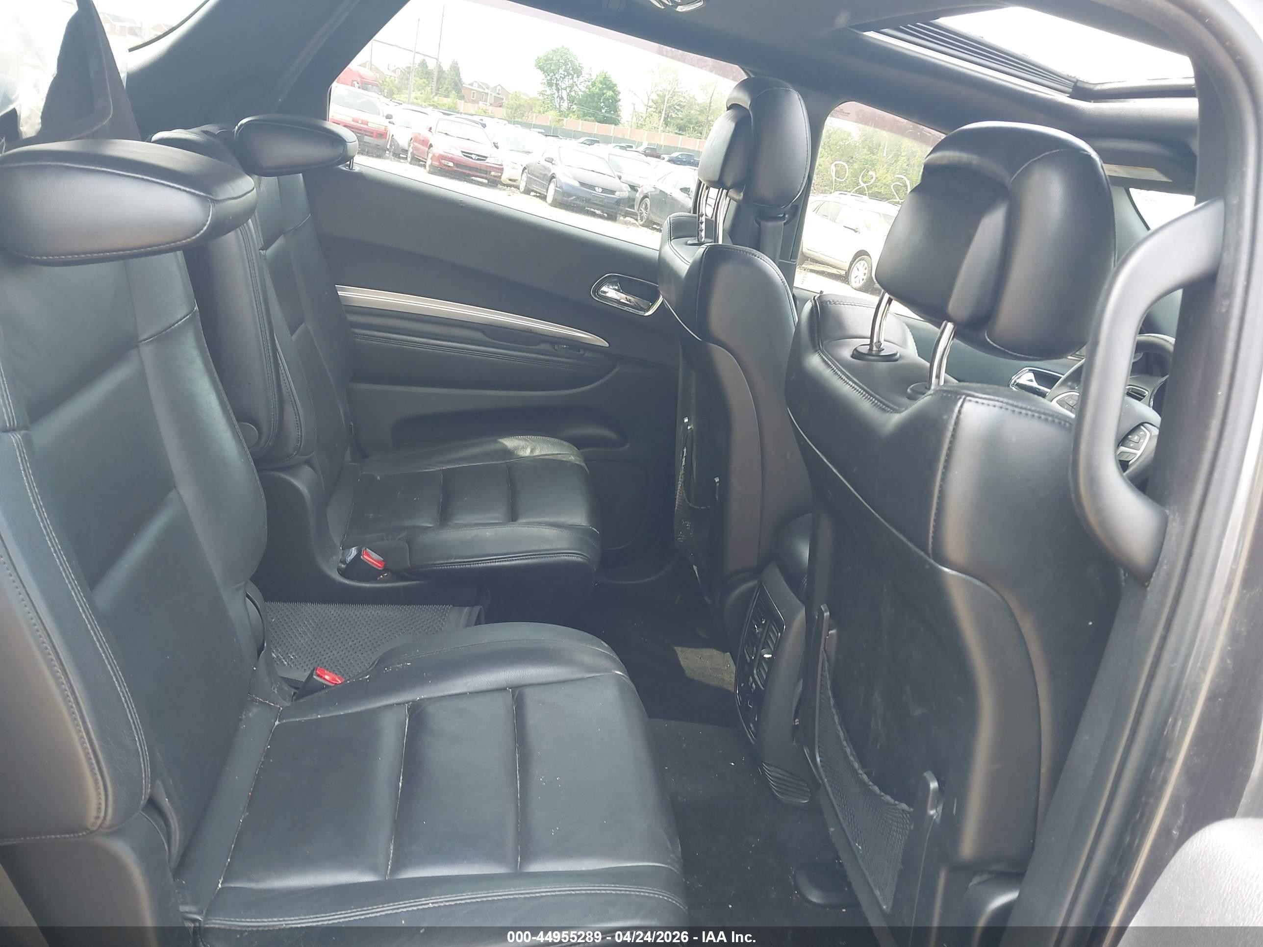 2015 Dodge Durango Limited Gray vin: 1C4RDJDGXFC843283
