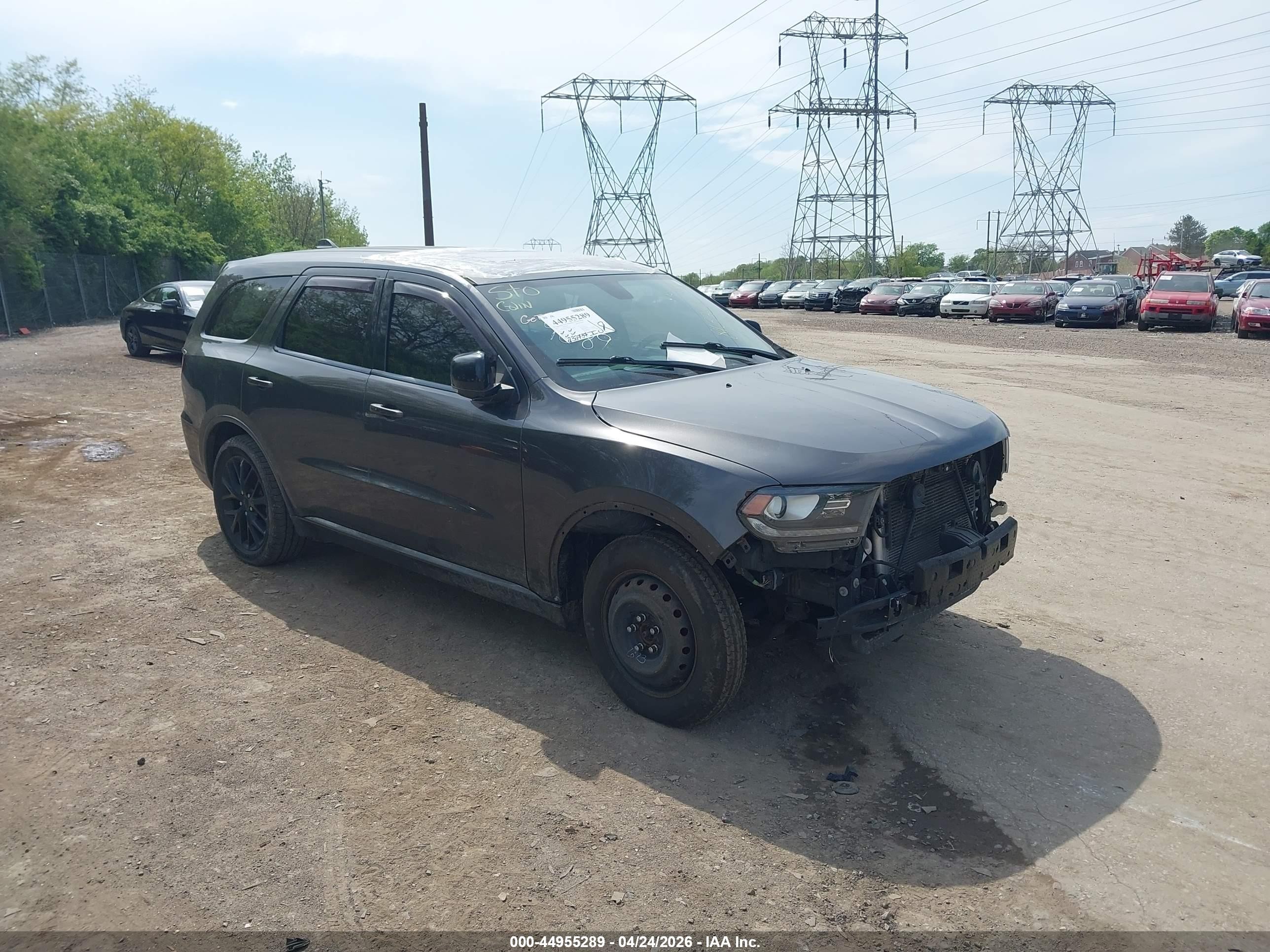 2015 Dodge Durango Limited Gray vin: 1C4RDJDGXFC843283