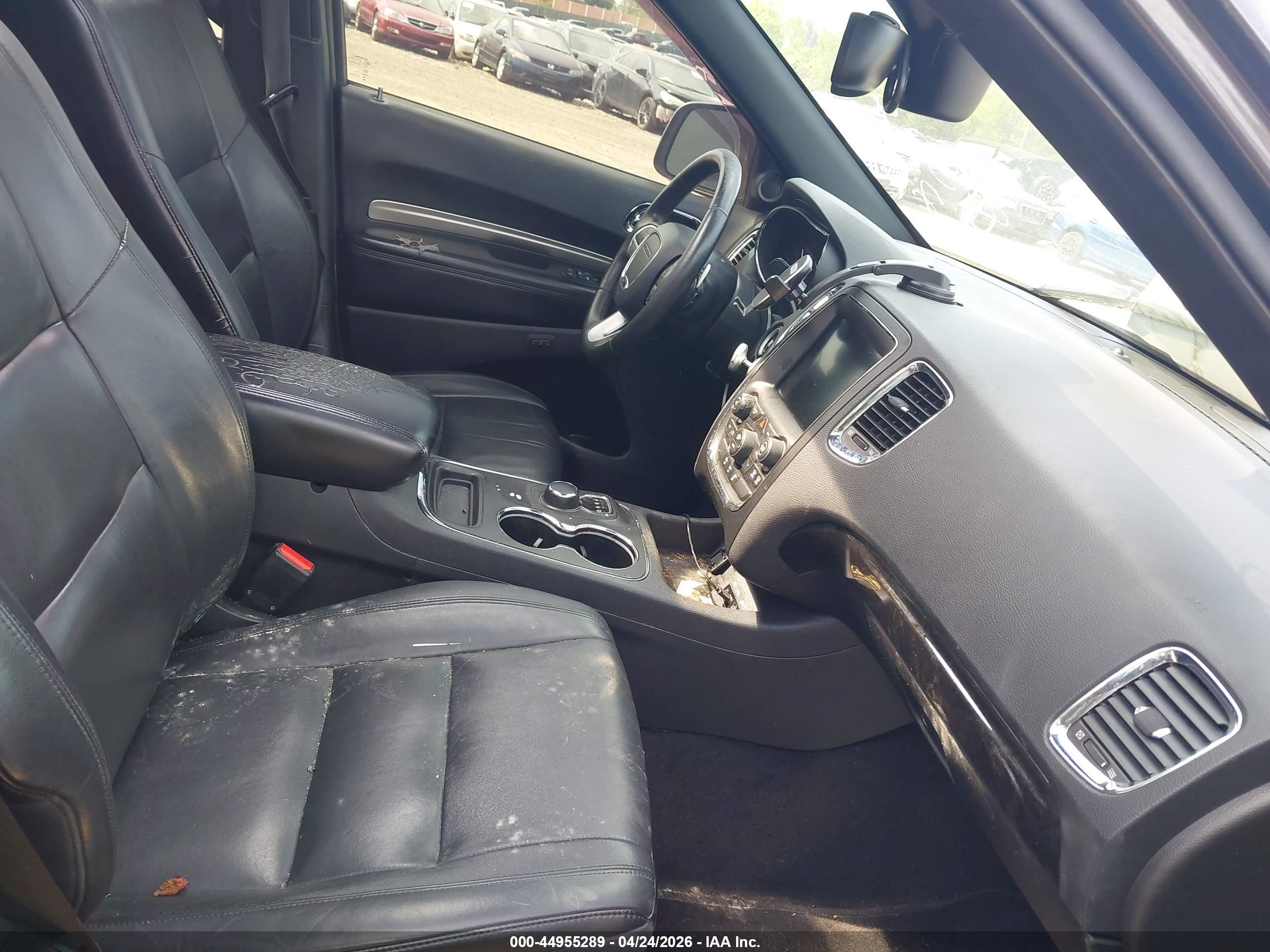 2015 Dodge Durango Limited Gray vin: 1C4RDJDGXFC843283