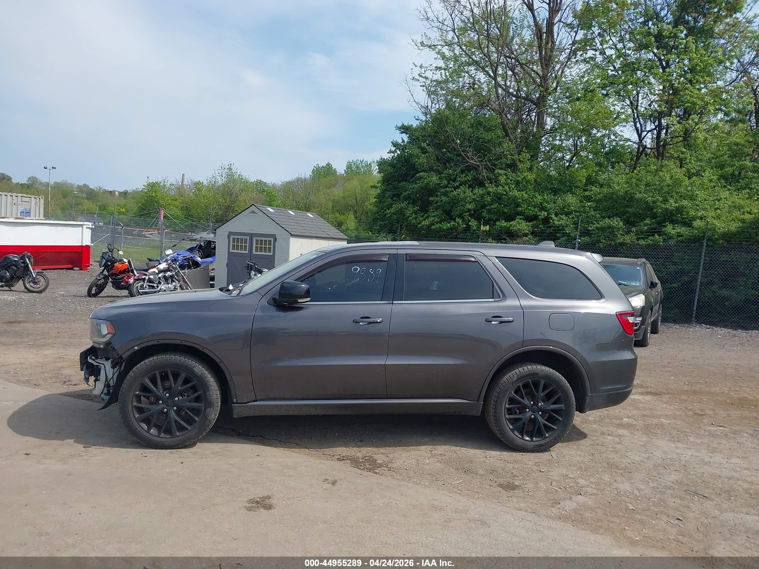 2015 Dodge Durango Limited Gray vin: 1C4RDJDGXFC843283