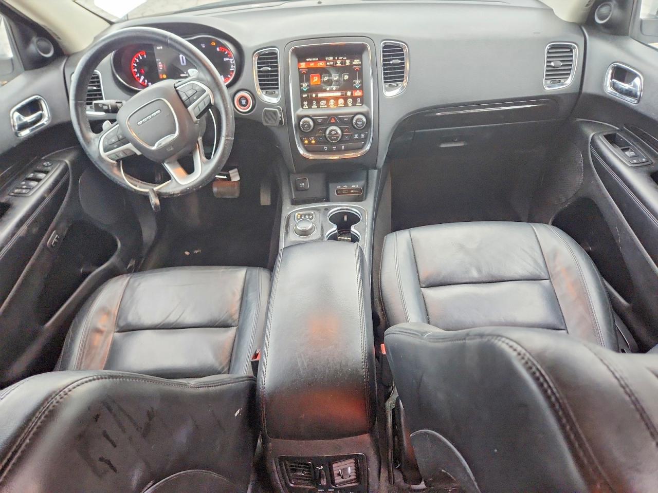 2015 Dodge Durango Limited White vin: 1C4RDJDGXFC954044