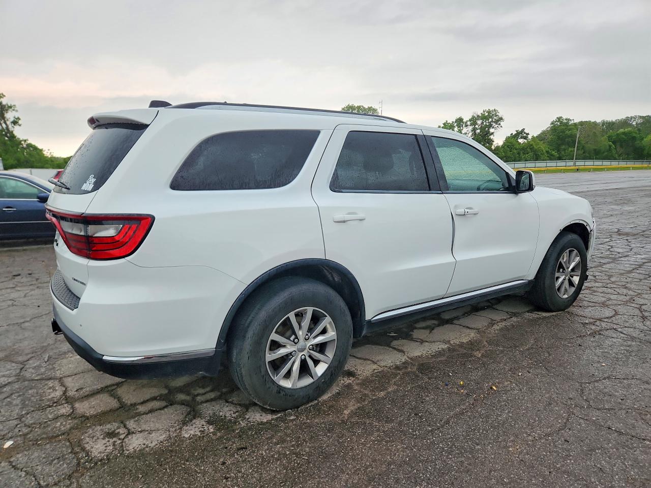 2015 Dodge Durango Limited White vin: 1C4RDJDGXFC954044