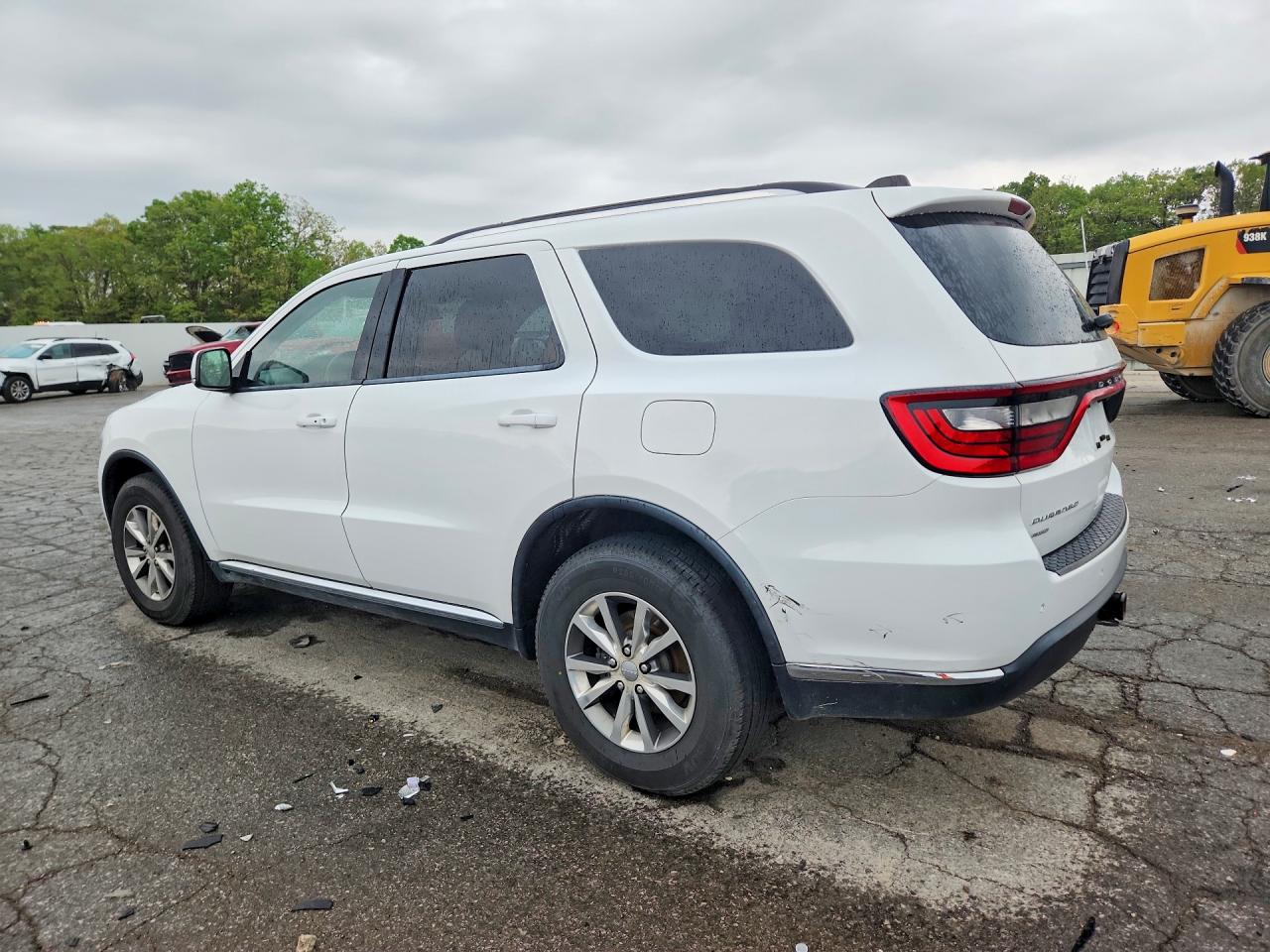 2015 Dodge Durango Limited White vin: 1C4RDJDGXFC954044