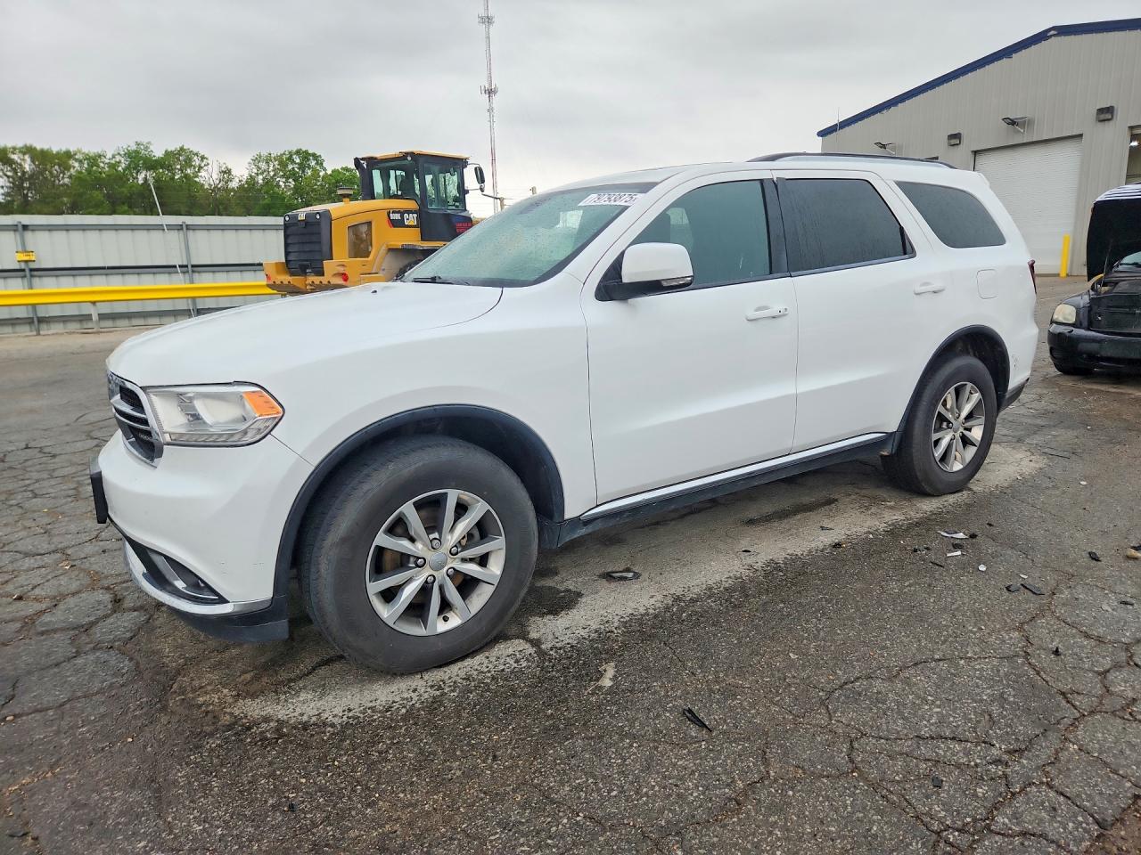 2015 Dodge Durango Limited White vin: 1C4RDJDGXFC954044