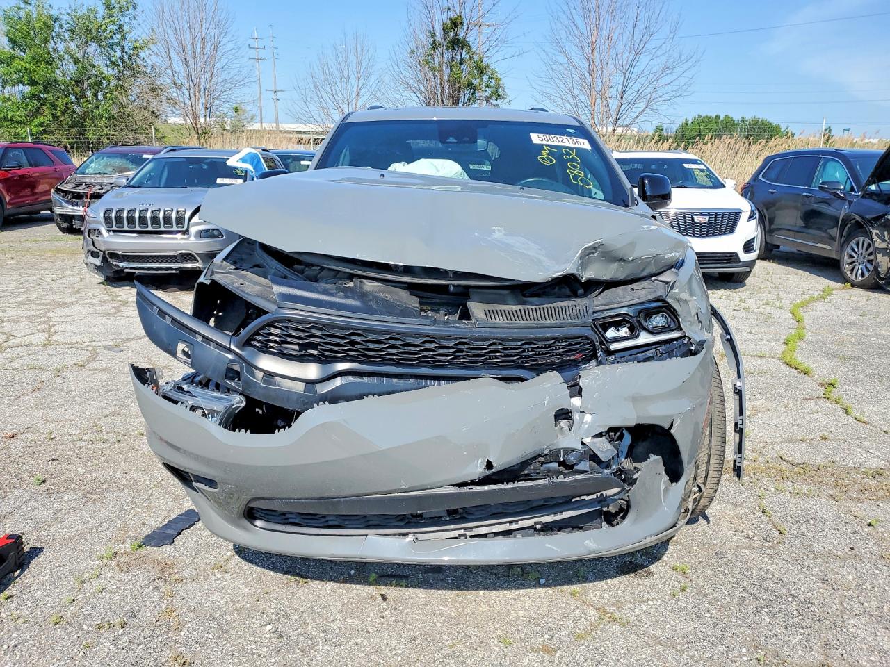 2024 Dodge Durango Gt Silver vin: 1C4RDJDGXRC111448