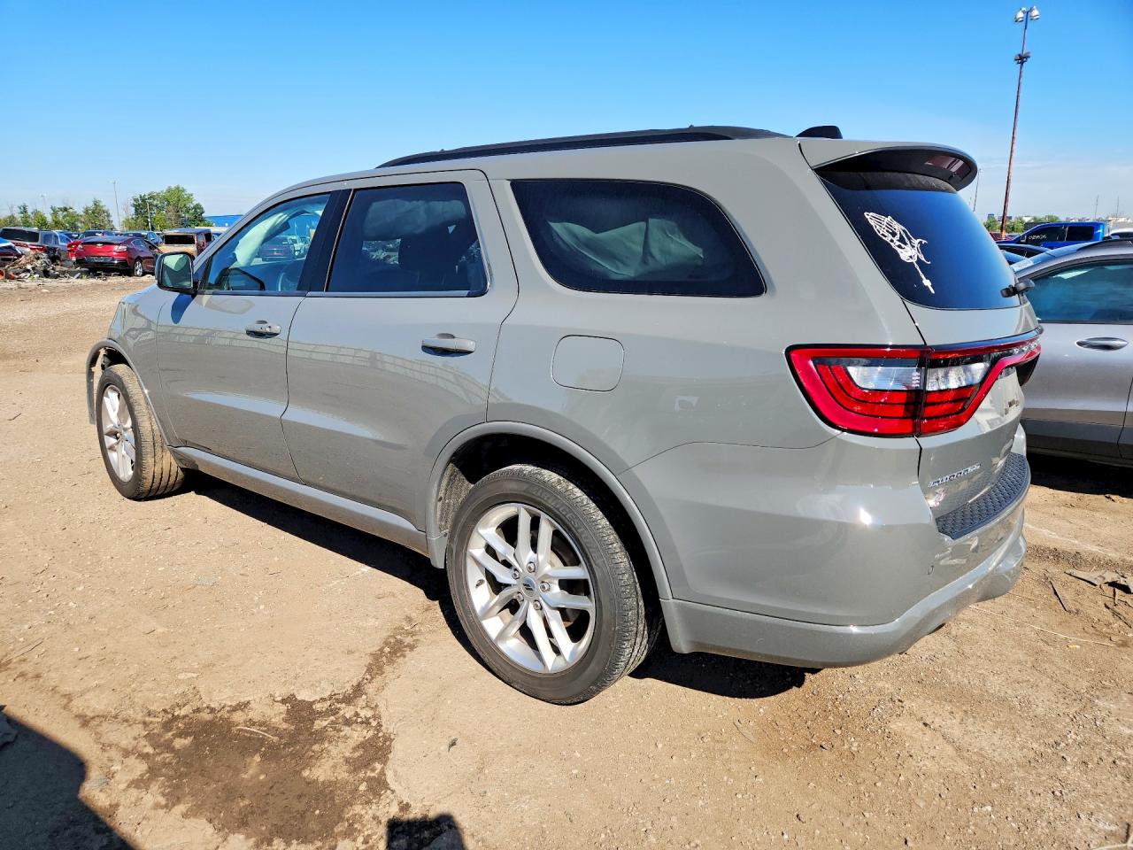2024 Dodge Durango Gt Silver vin: 1C4RDJDGXRC111448