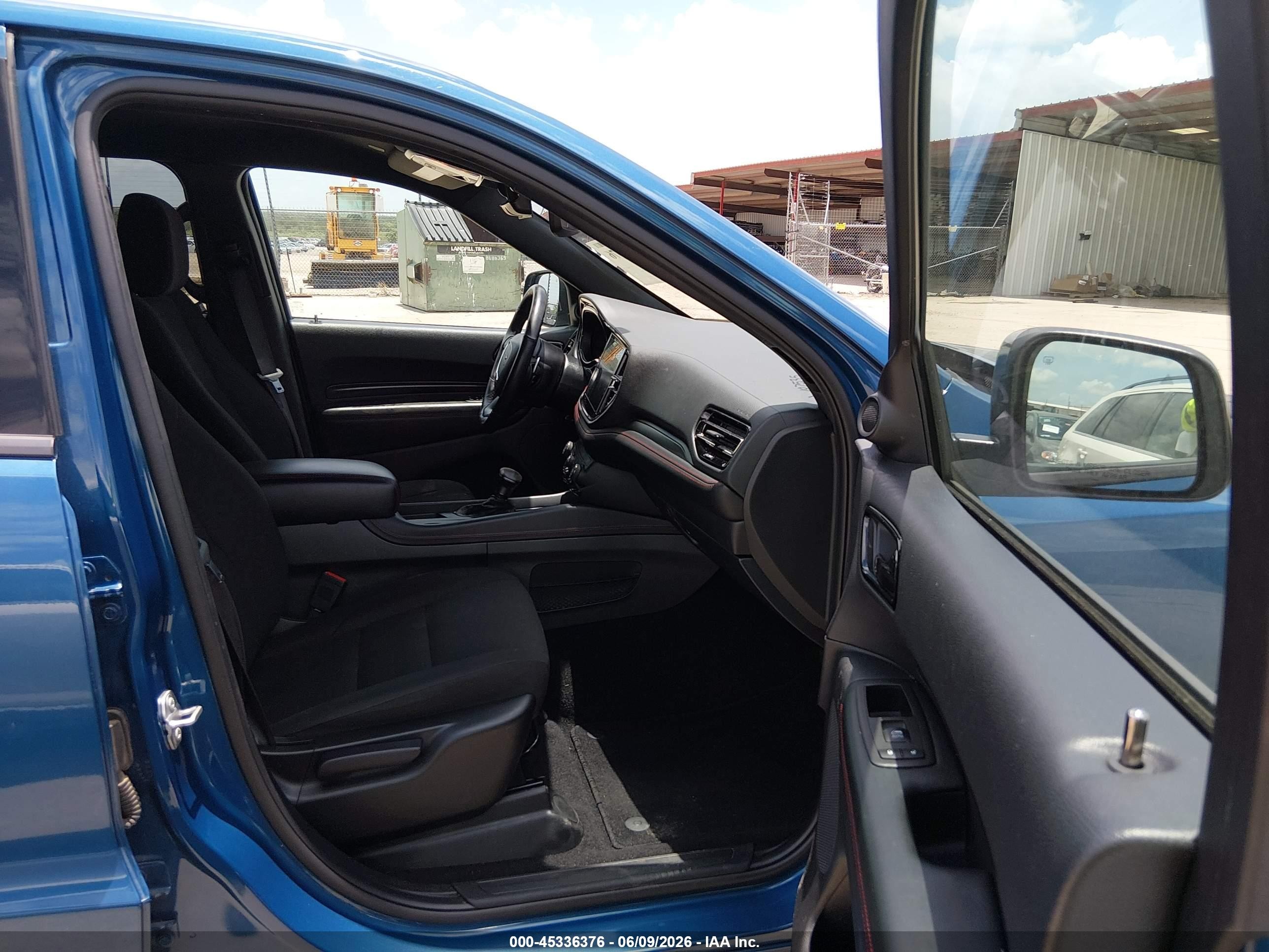 2025 Dodge Durango Gt Awd Синий vin: 1C4RDJDGXSC536478