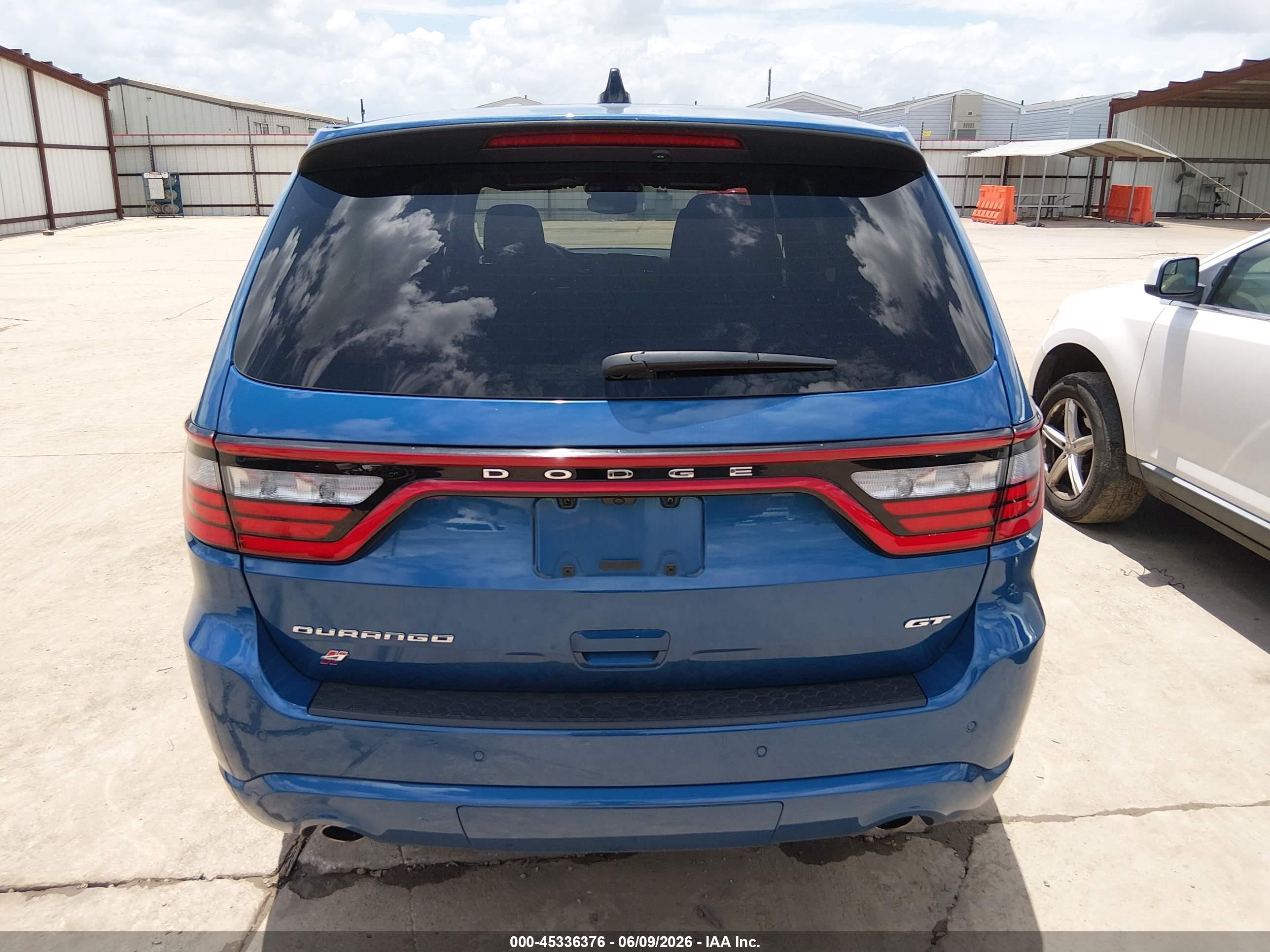 2025 Dodge Durango Gt Awd Синий vin: 1C4RDJDGXSC536478