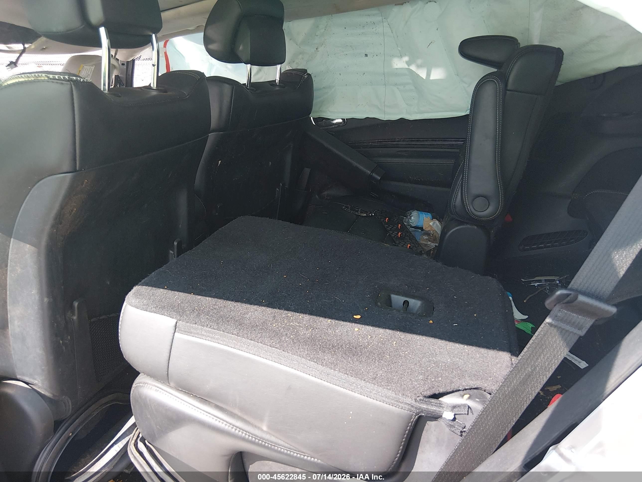 2014 Dodge Durango Citadel Серебряный vin: 1C4RDJEG0EC493417
