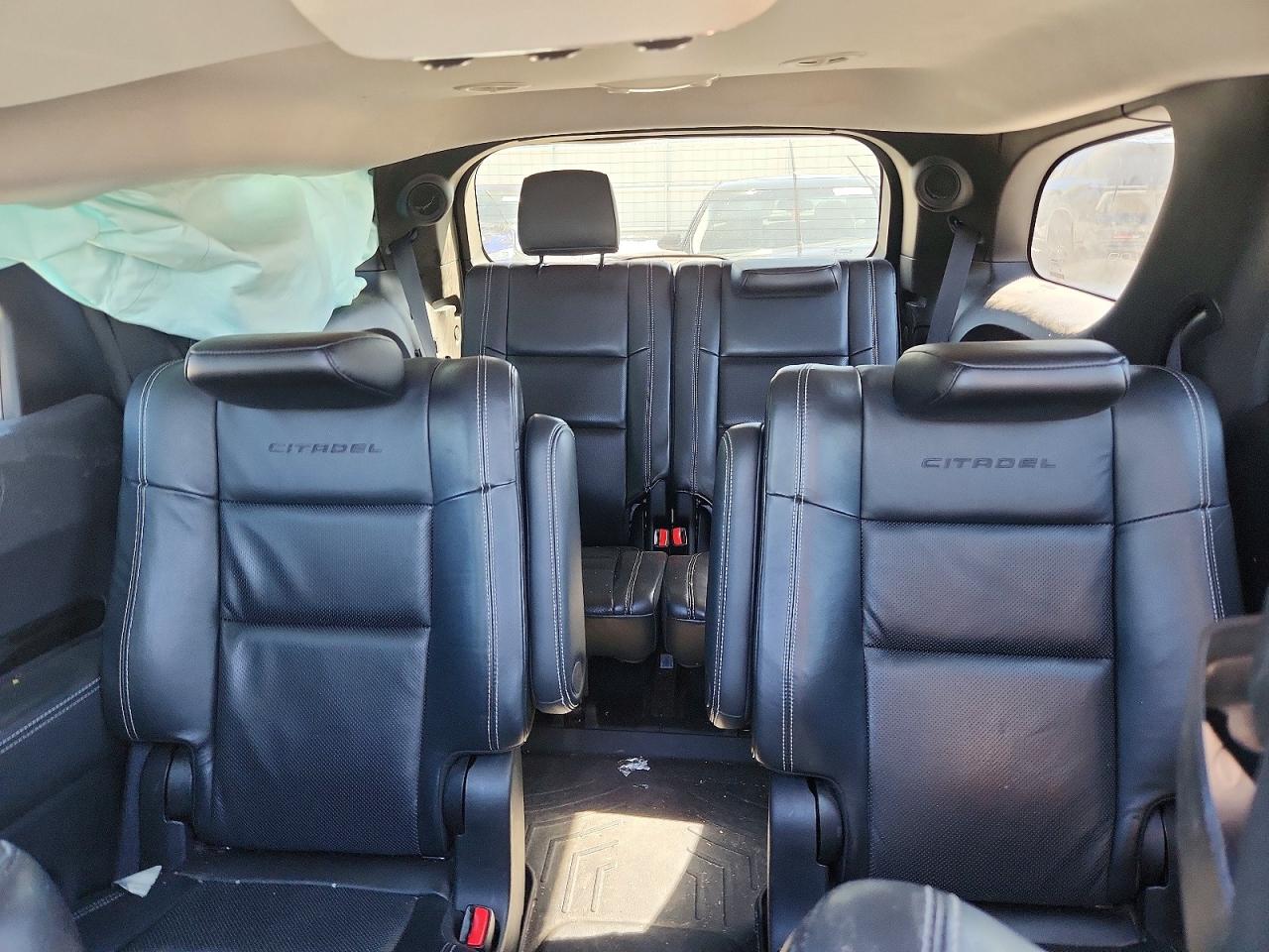2015 Dodge Durango Citadel White vin: 1C4RDJEG0FC145862
