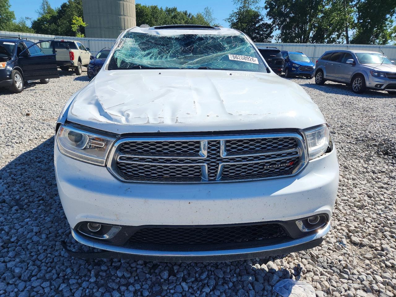 2015 Dodge Durango Citadel White vin: 1C4RDJEG0FC145862