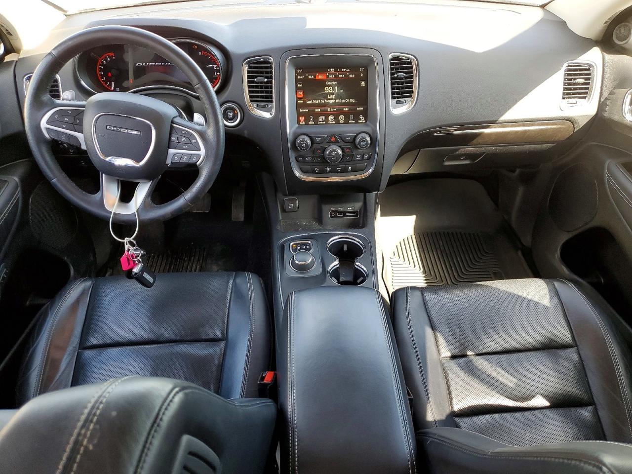 2015 Dodge Durango Citadel White vin: 1C4RDJEG0FC810596