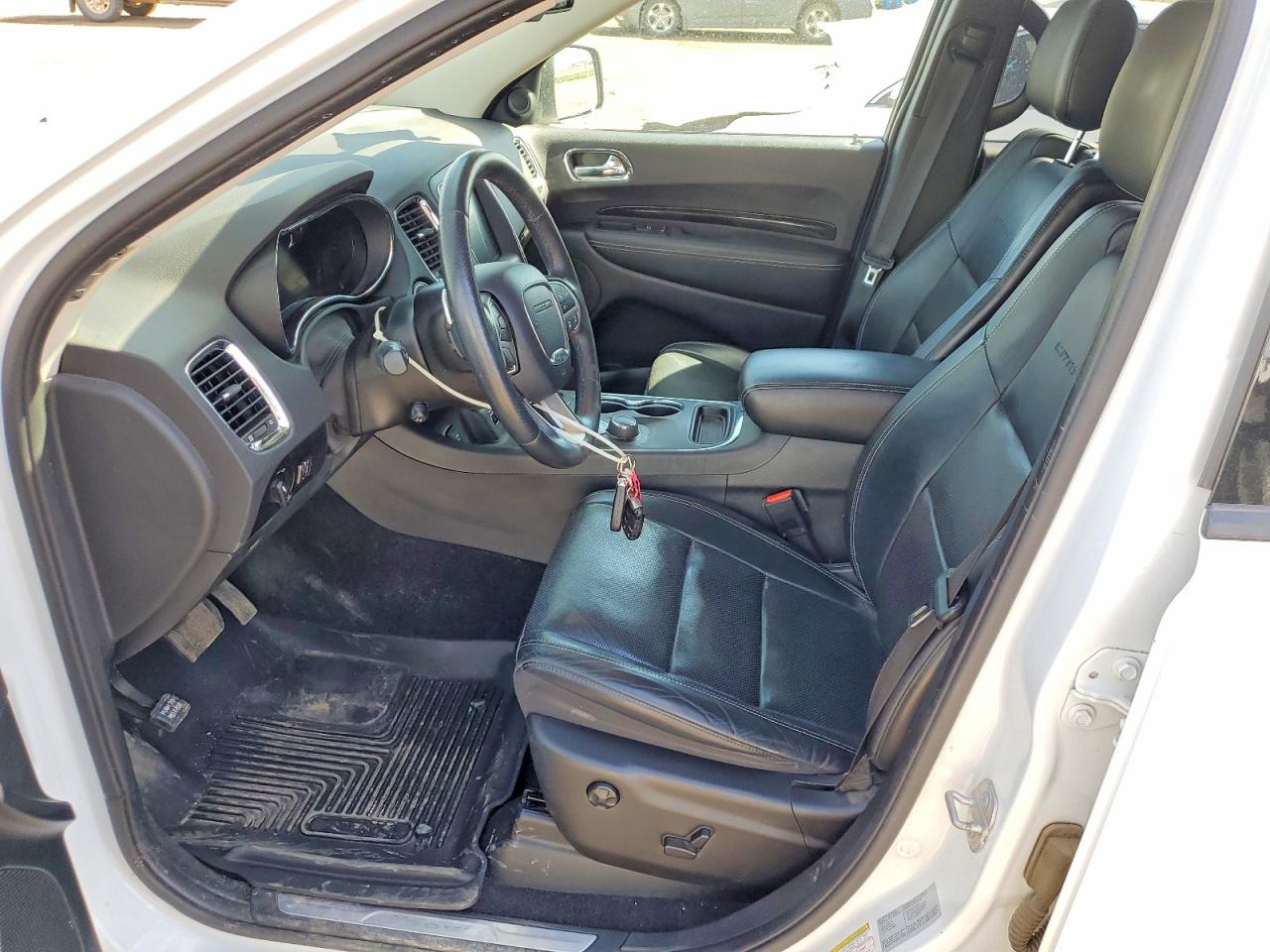 2015 Dodge Durango Citadel White vin: 1C4RDJEG0FC810596
