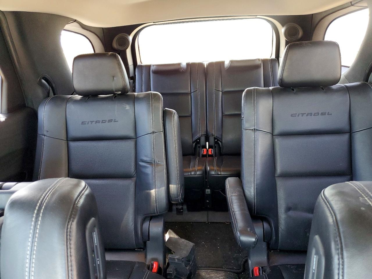 2015 Dodge Durango Citadel White vin: 1C4RDJEG0FC810596